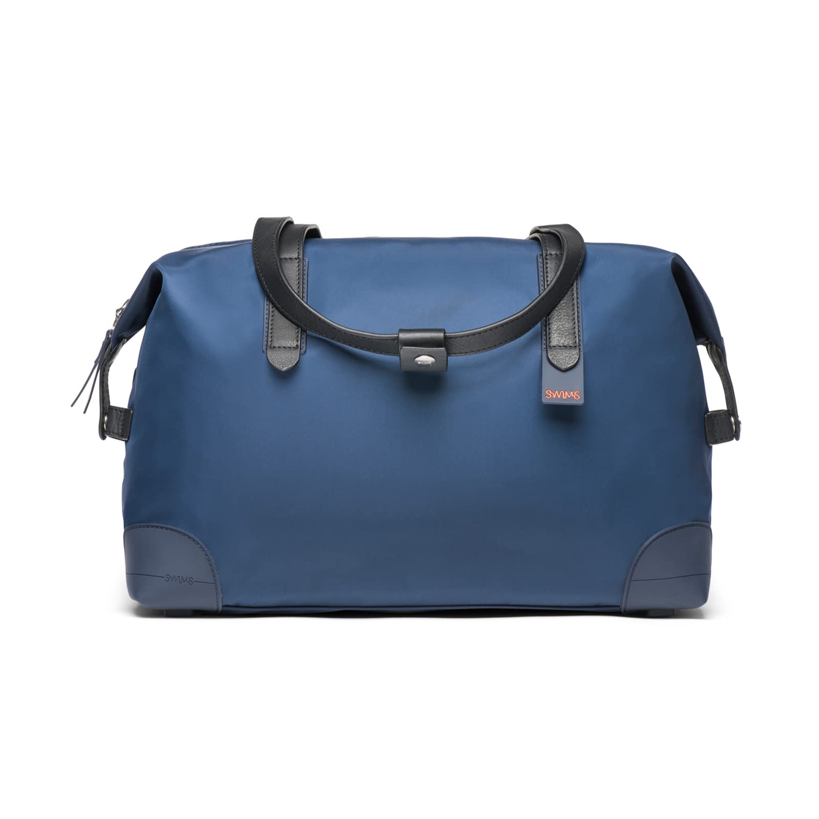 SWIMS Unisex 24 Hour Waterproof Holdall Bag - Lightweight Carry-On Luggage for Travel, Gym, Work Commute & Everyday Use - Durable Navy Blue Travel Bag for Men & Women - Perfect for Business Trips, Weekend Getaways & Sports Activities