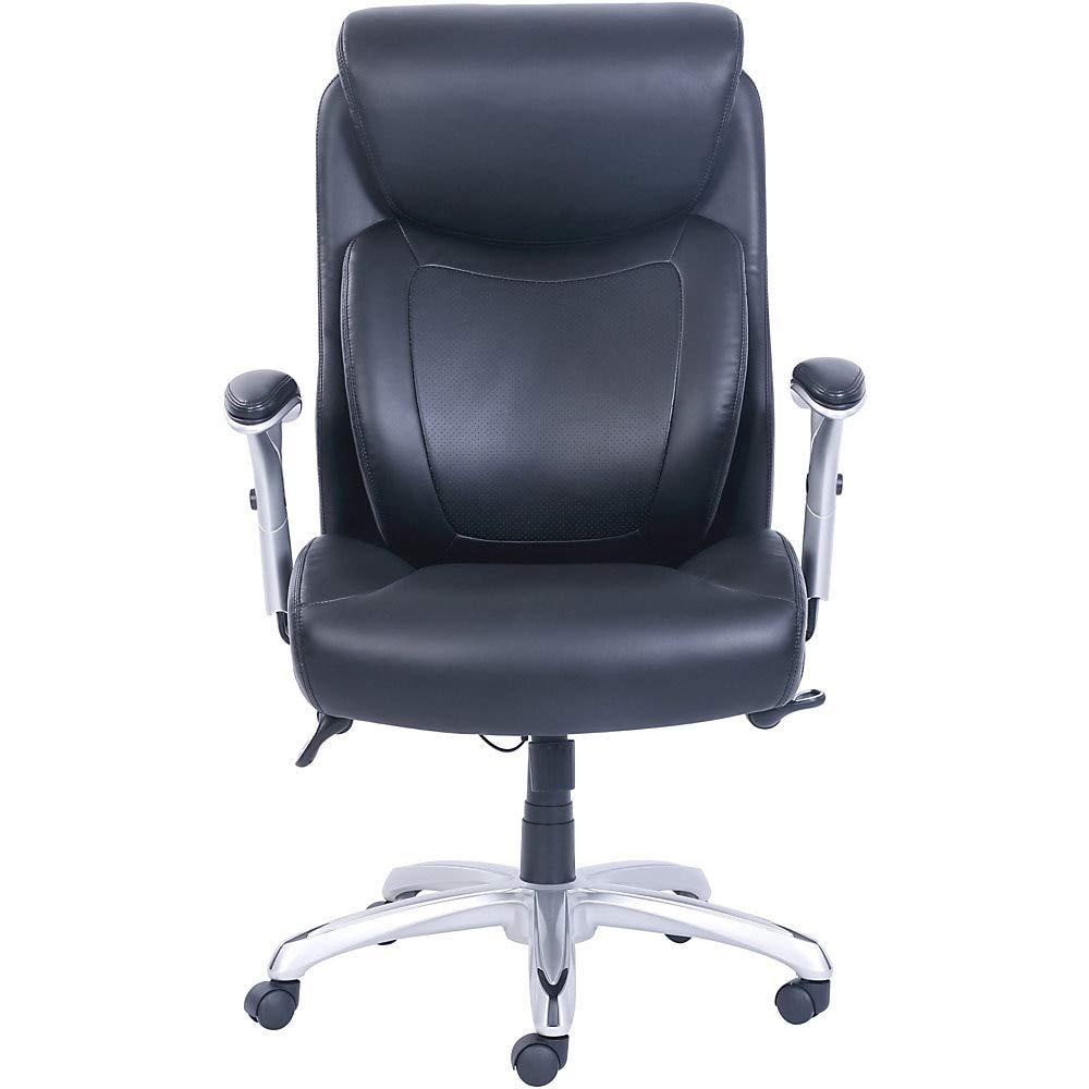 Lorell Big & Tall Office Chair with Flexible Air Technology - Ergonomic Executive Chair for Heavy Duty Use in Home & Business Workspaces