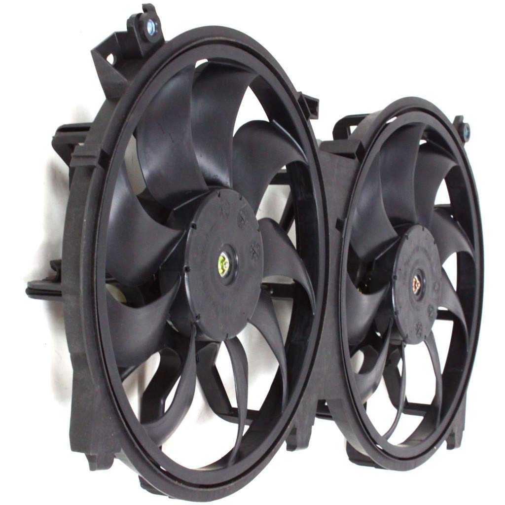 Nissan Altima Radiator Fan Assembly 2007-2011 | Compatible with Coupe & Sedan Models | OEM Part # 21481JA100, NI3115134 | Perfect Cooling Solution for Hot Weather & Stop-and-Go Traffic