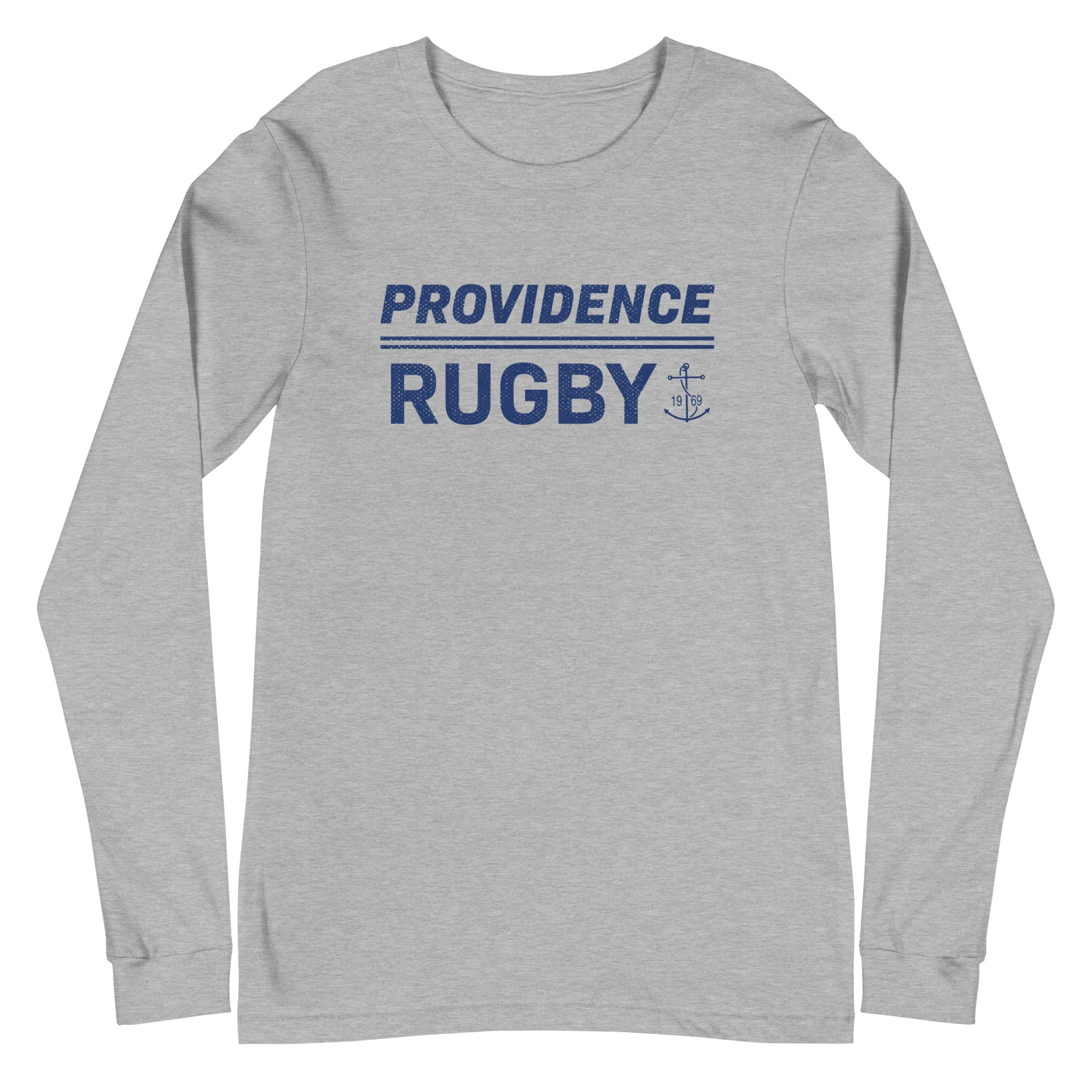Providence RFC Long Sleeve Social T-Shirt - Comfortable Cotton Rugby Shirt for Men - Perfect for Casual Wear, Sports & Team Events