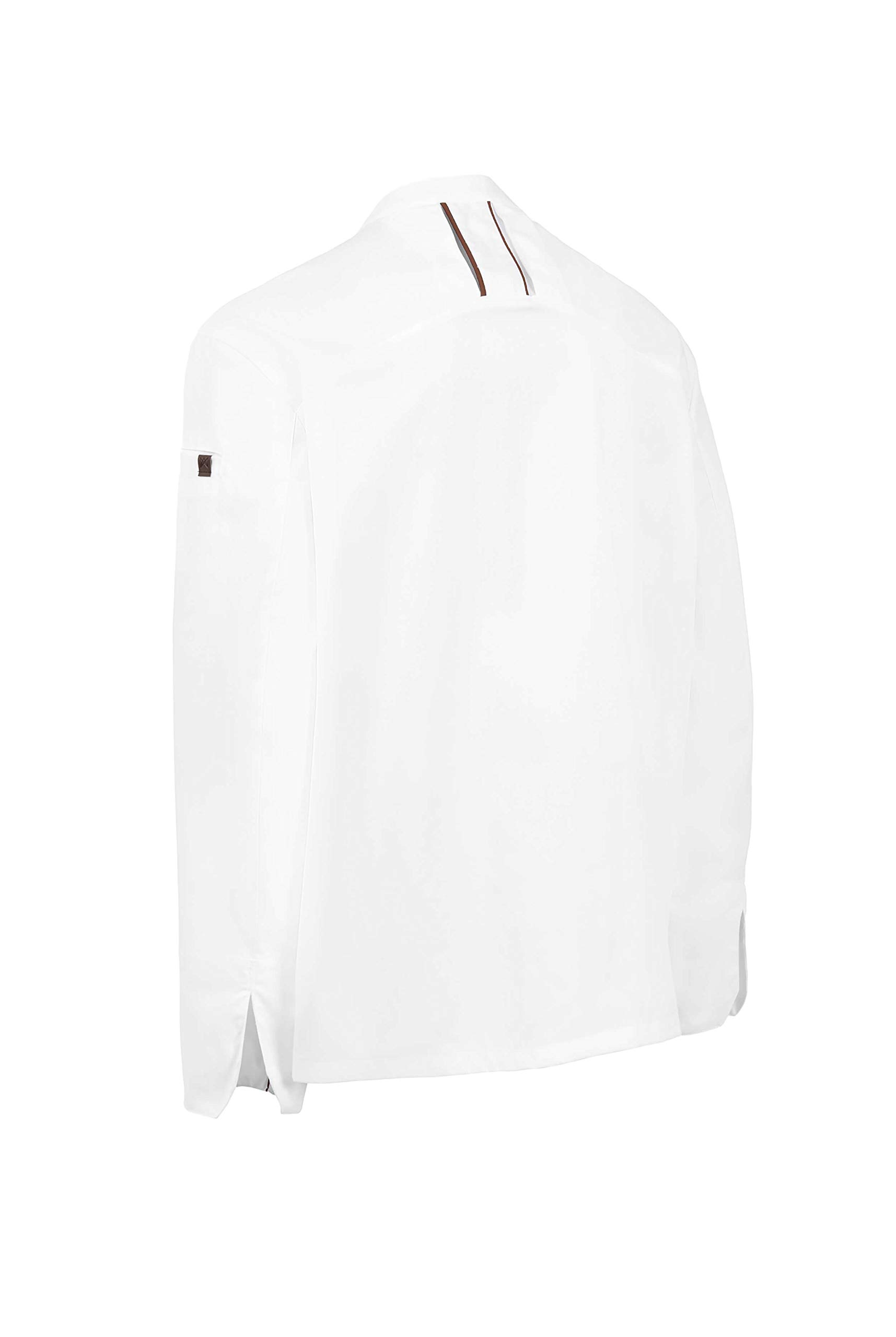 Men's Long Sleeve Chef Jacket with Snap Buttons - Professional Kitchen & Hospitality Uniform (Ref: 4131) - Perfect for Restaurants, Catering & Culinary Schools