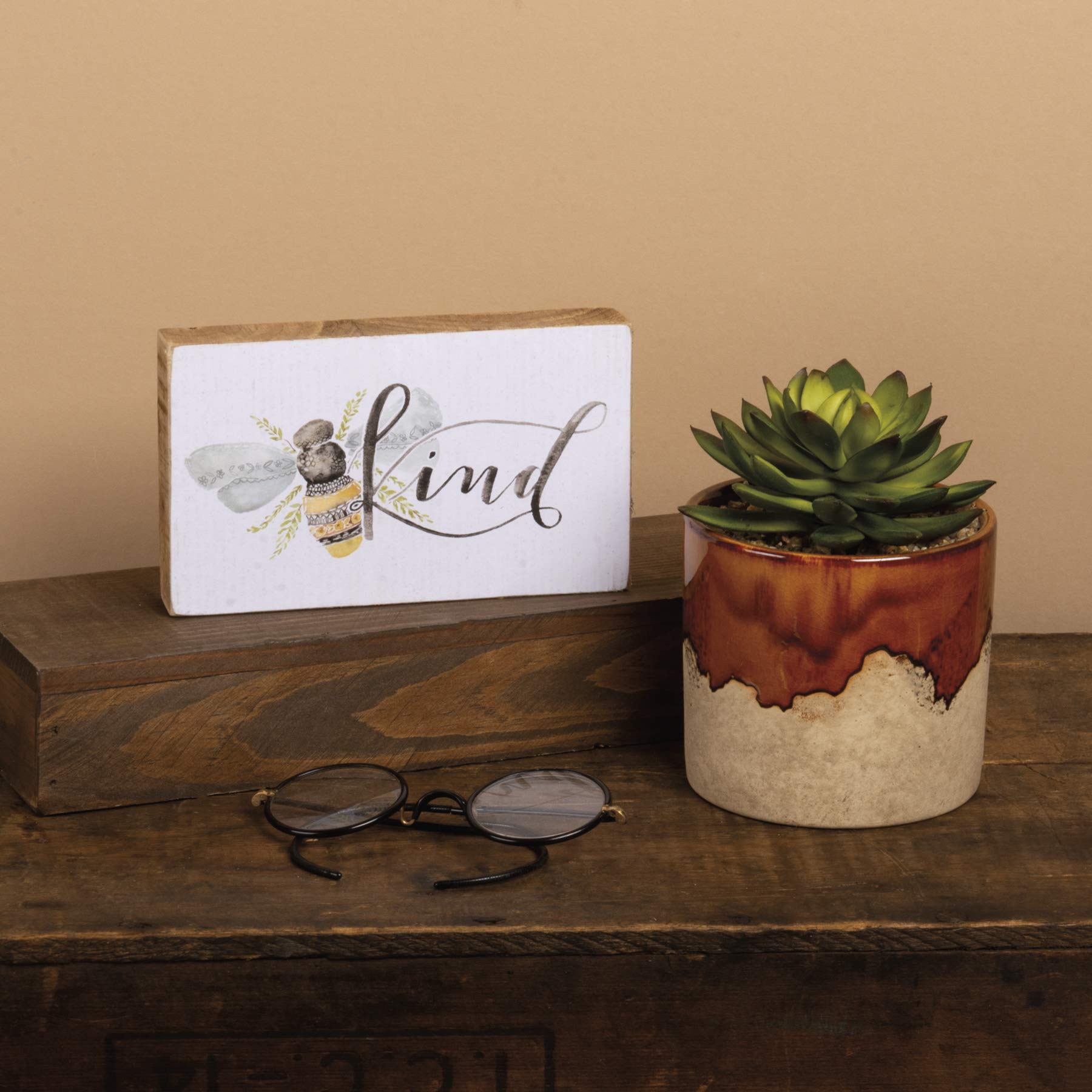 Primitives by Kathy 133243 Wooden Box Sign - 6