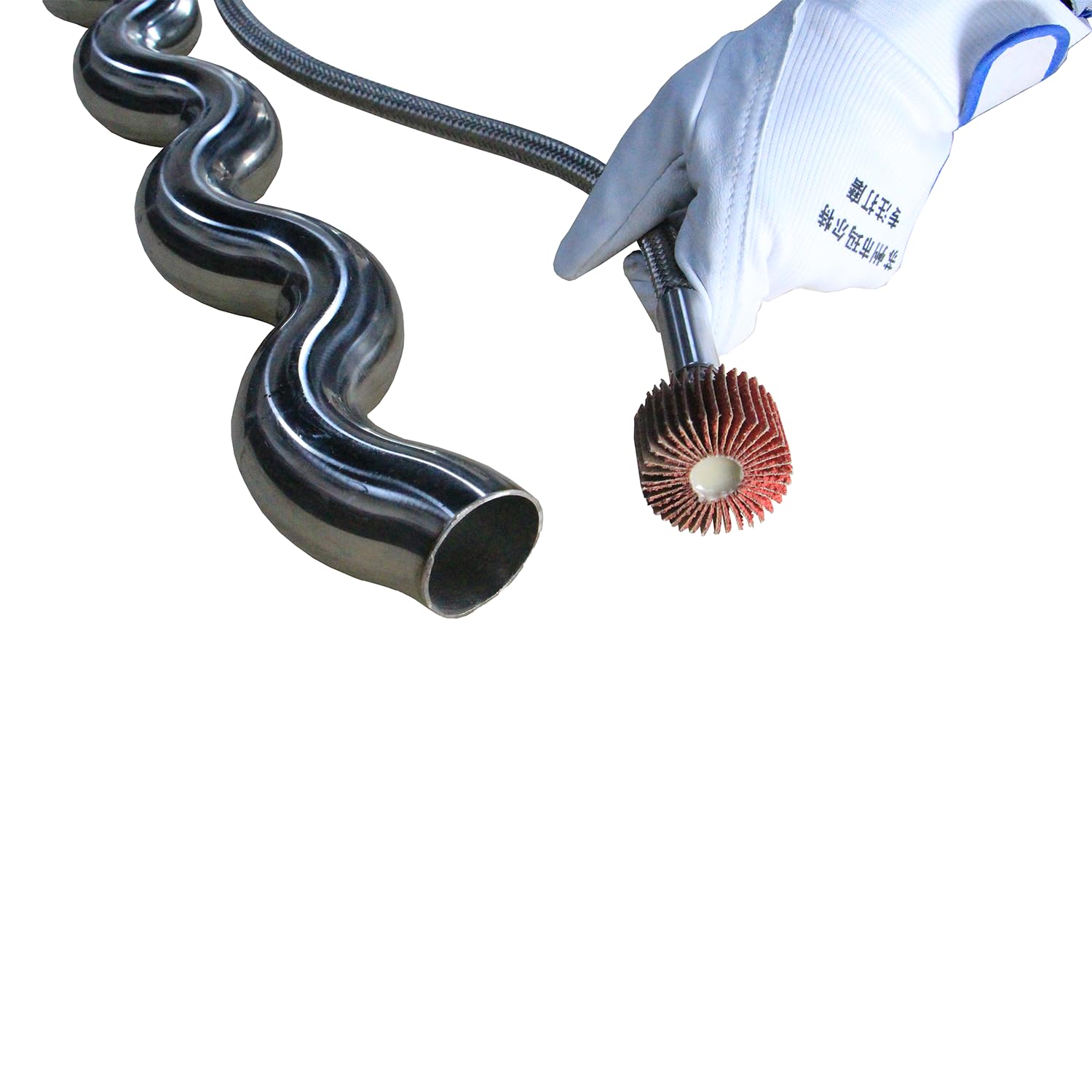 High-Speed 20,000 RPM Flexible Air Grinder with 6mm Collet - Pneumatic Polishing & Cleaning Tool for Metal, Wood & Auto Detailing - Perfect for DIY Projects & Professional Workshop Use
