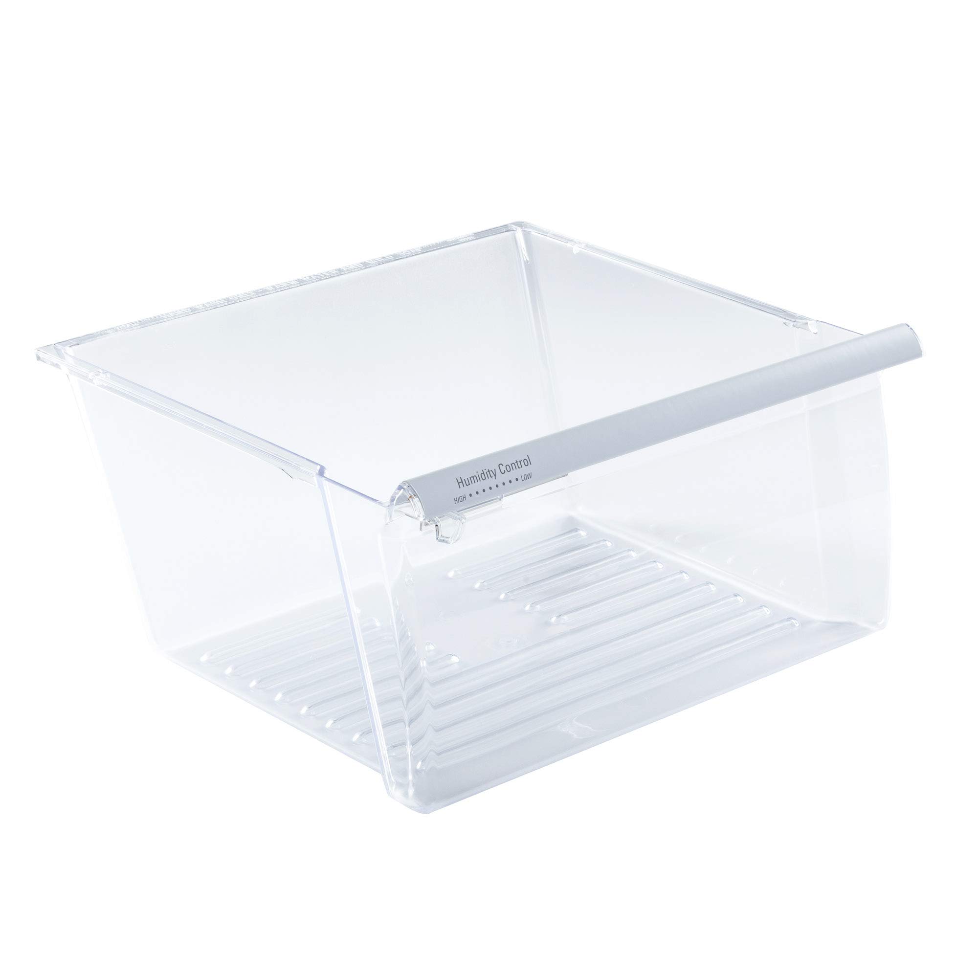 Whirlpool 2188656 Standard White Crisper Pan - Replacement Refrigerator Drawer for Fresh Food Storage | Ideal for Fruits, Vegetables & Meal Prep