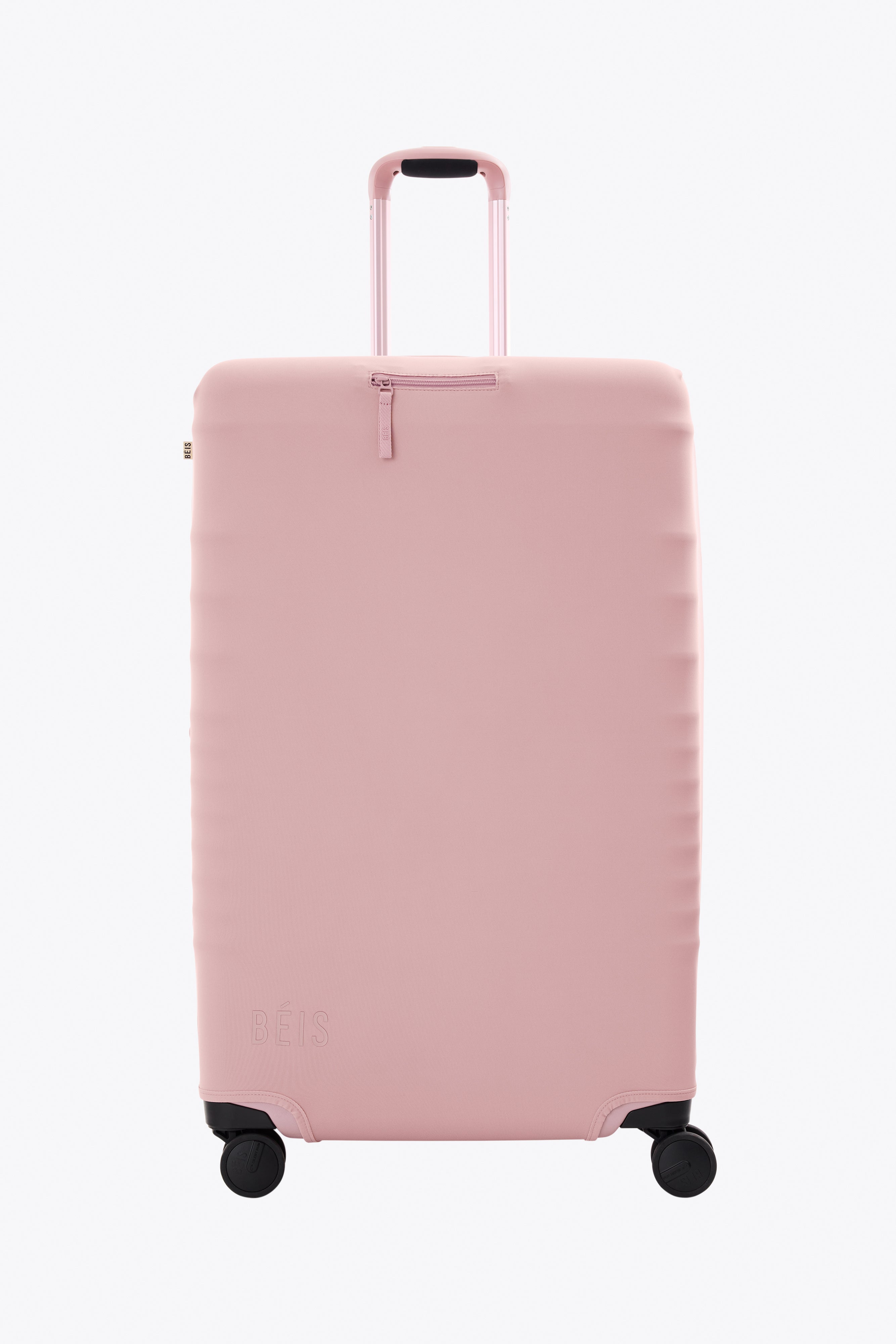 Atlas Pink Large Check-In Luggage Cover - Durable Protective Suitcase Protector for Travel | Perfect for Airplane, Train & Vacation Trips