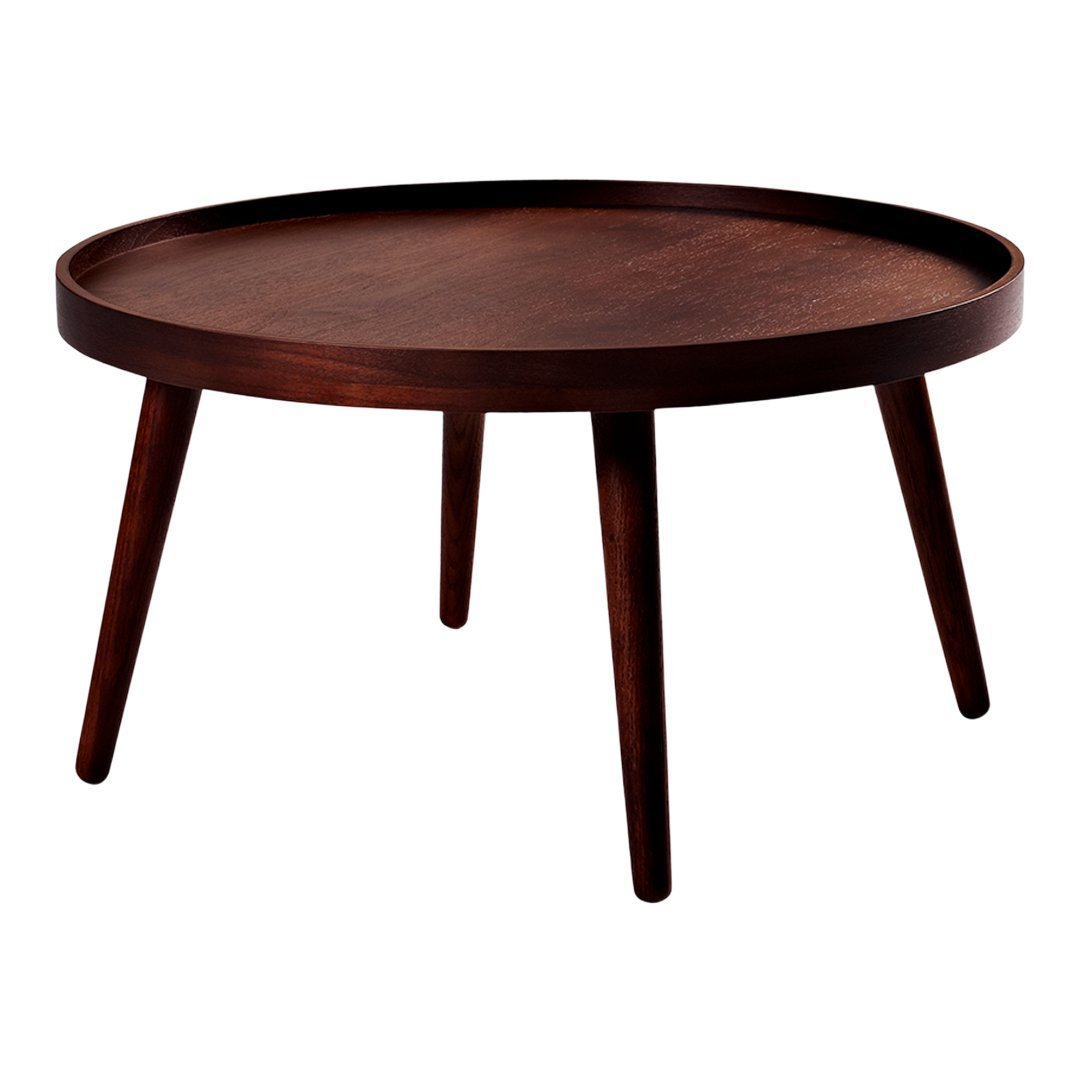 Honcke Alma Pouf Ottoman Coffee Table - Modern Softline Design for Living Room, Lounge & Bedroom Decor
