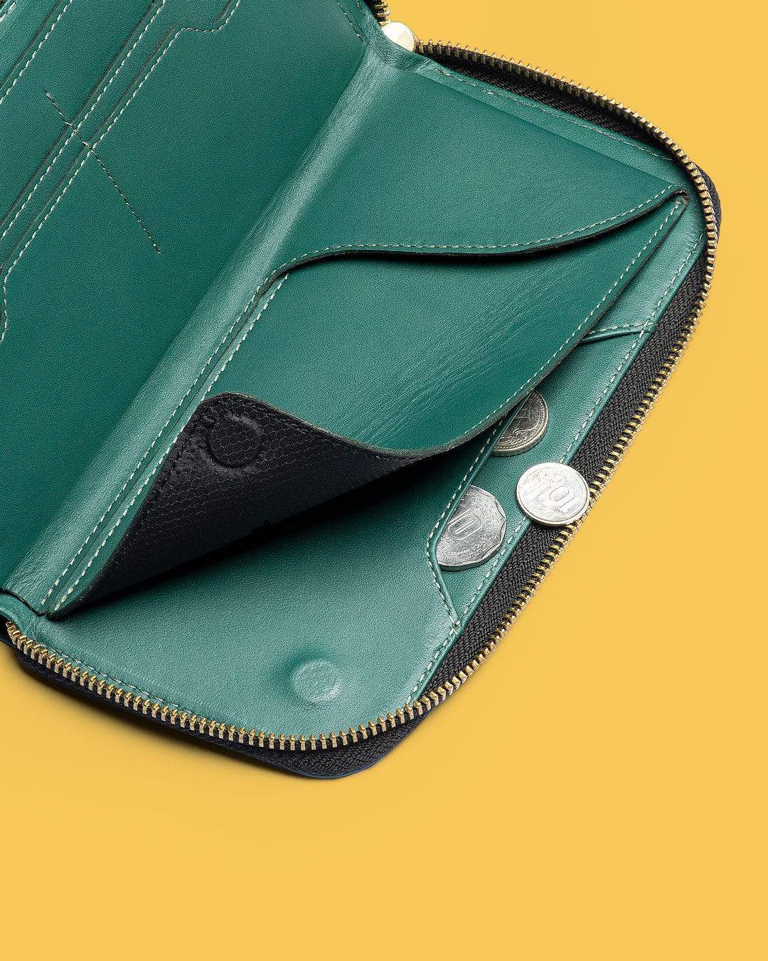 Premium Zipper Carryall Zip Wallet for Men & Women - RFID Blocking Travel Wallet with Multiple Card Slots - Perfect for Travel, Business & Everyday Use