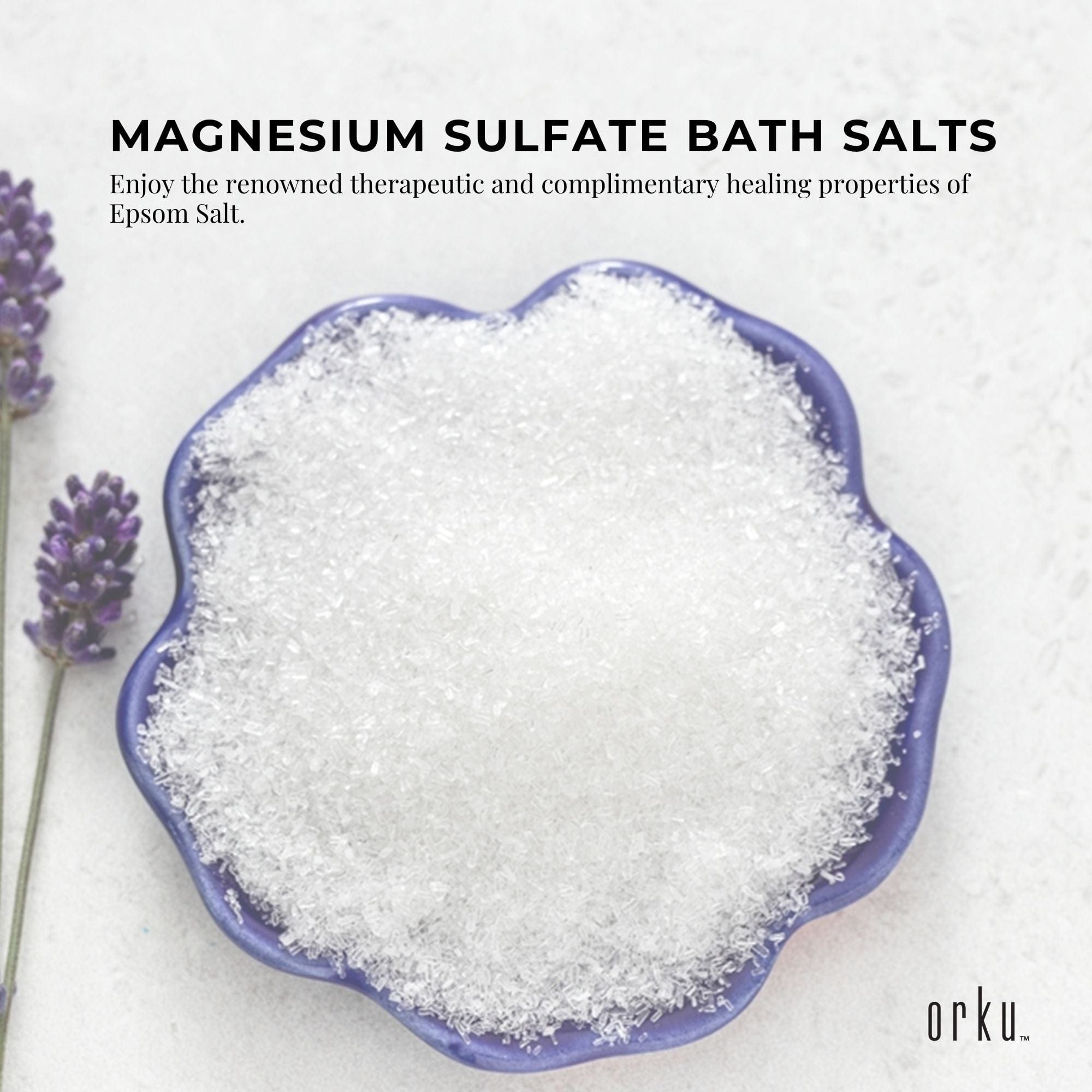 10Kg Epsom Salt (Magnesium Sulfate) - Premium Bath Salts for Skin & Body Care | Muscle Relaxation, Stress Relief & Detox | Perfect for Spa, Bath Soak & Foot Soak