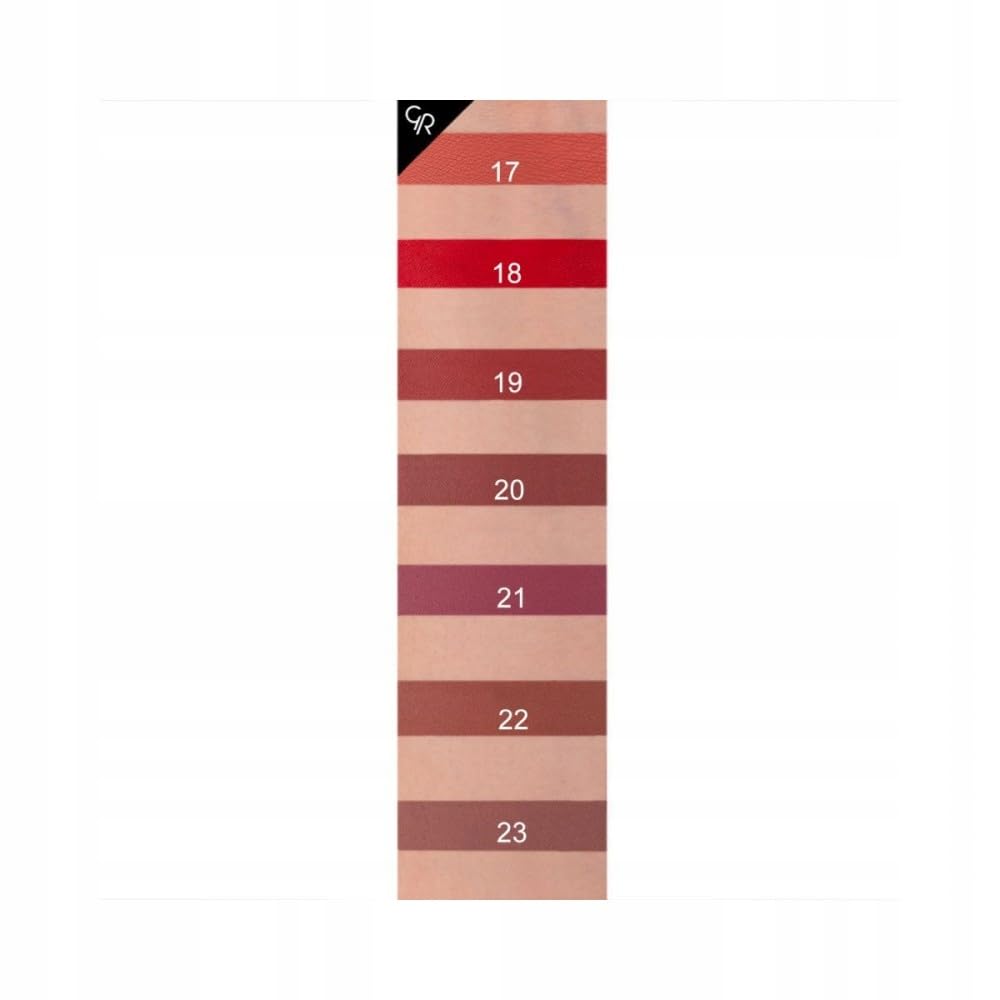 Golden Rose Longstay Liquid Matte Lipstick - R-MLL 17 - Highly Pigmented, Smudge Proof, Long Lasting Lip Color for Day & Night Wear - Perfect for Parties, Dates, and Special Occasions