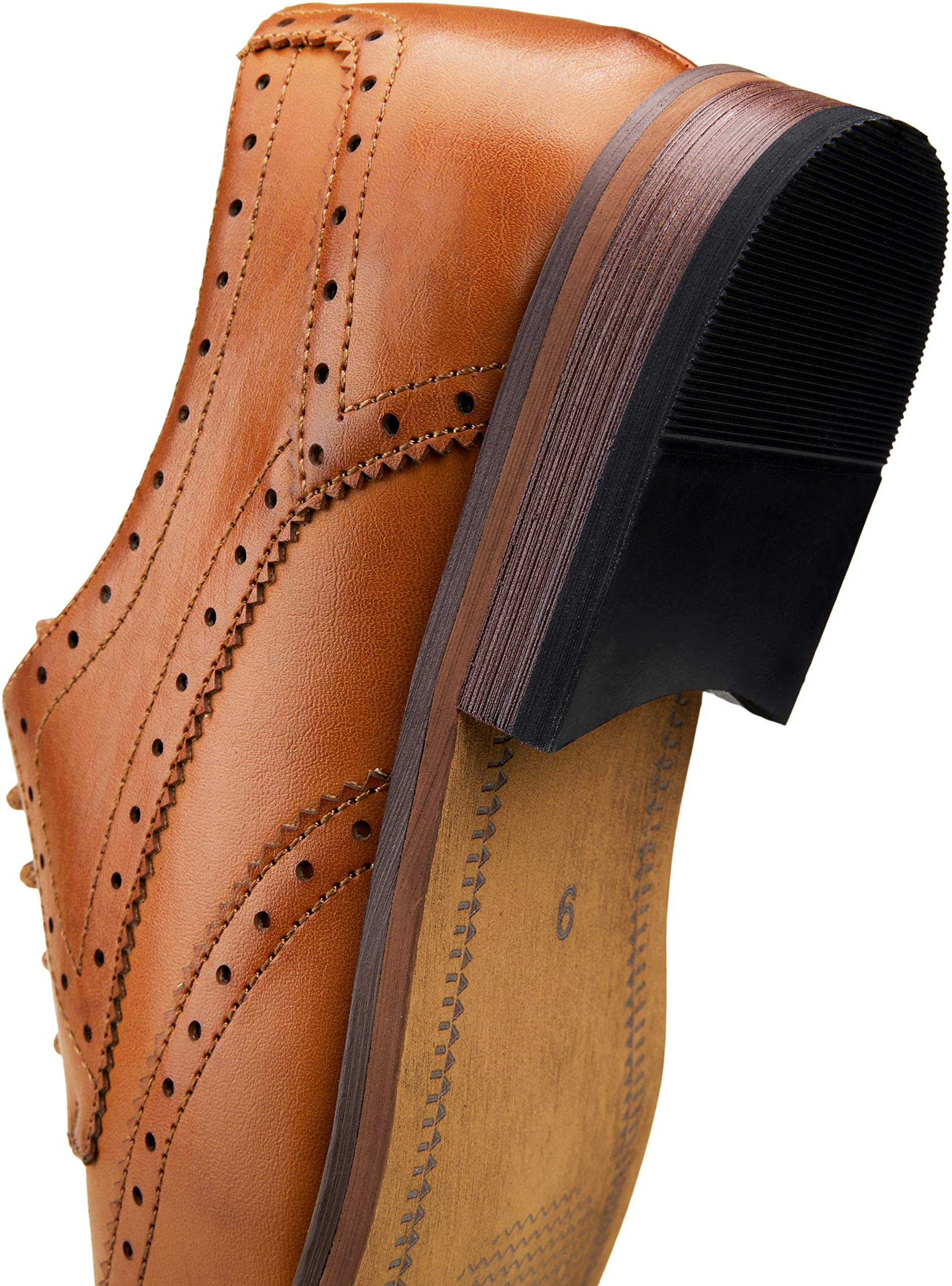 Vostey Men's Oxford Dress Shoes - Classic Business Formal Derby Shoes for Men | Perfect for Office, Weddings & Special Occasions