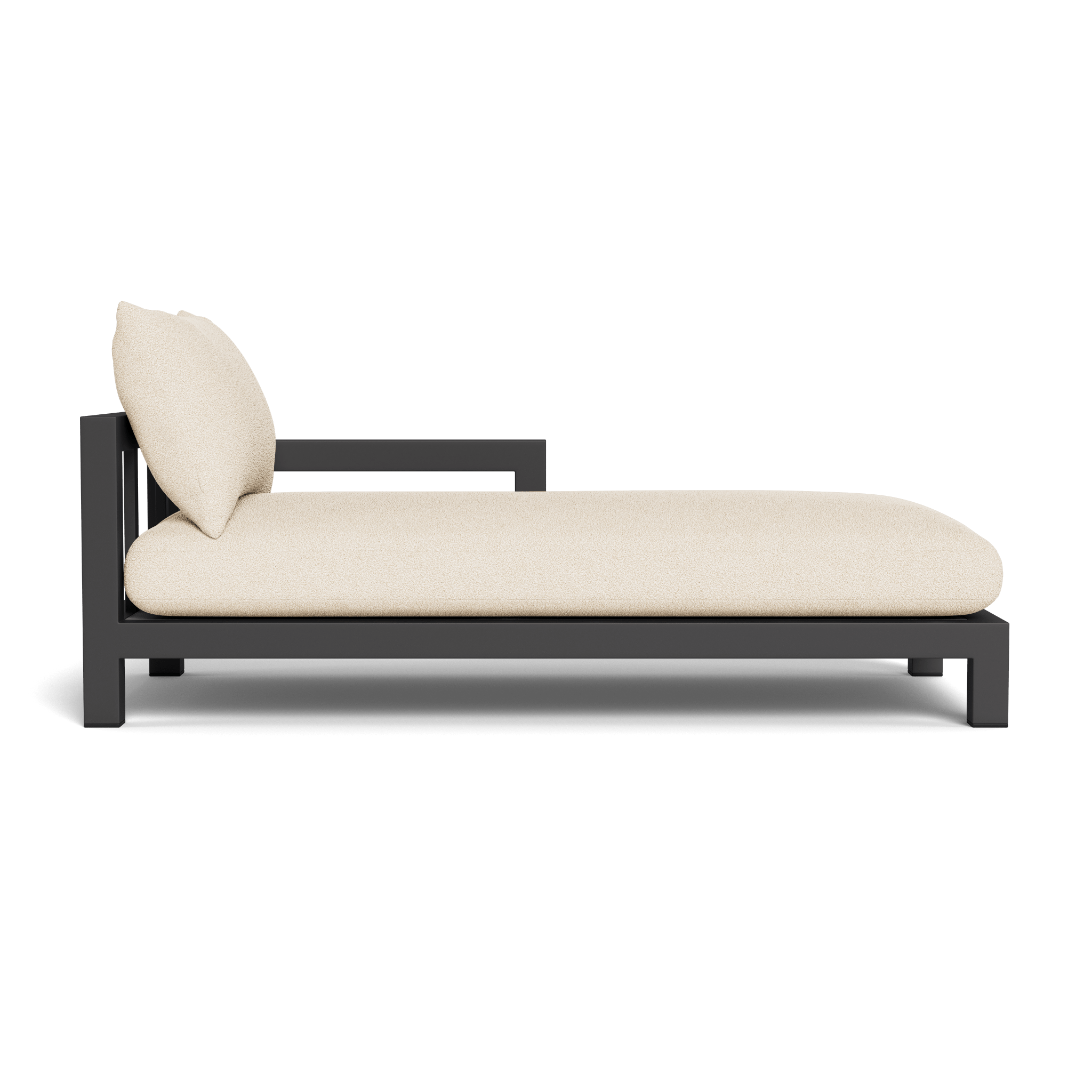 Pacific Aluminum Chaise Lounge Chair - Lightweight & Durable Outdoor Patio Furniture for Poolside, Beach, Garden Relaxation