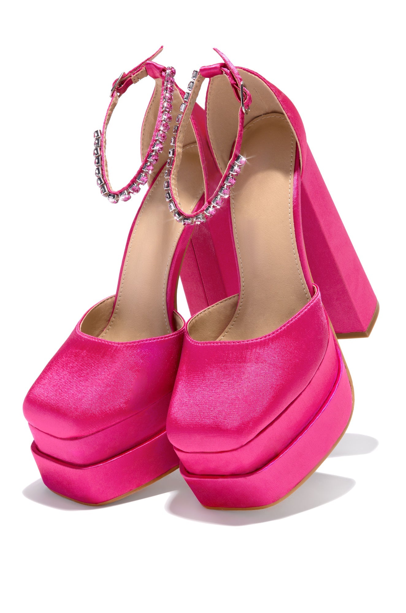Elana Heel Fuchsia - Women's High Heel Sandals for Parties, Weddings & Special Occasions