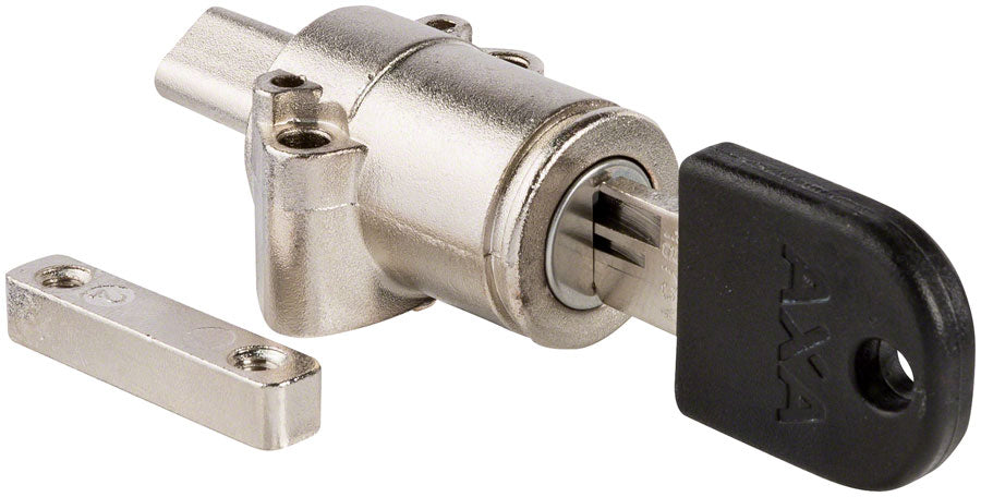 Bosch PowerTube Style E-Bike Battery Lock - AXA Secure Lock for North America | Anti-Theft Protection for Electric Bikes | Perfect for Commuting & Outdoor Adventures