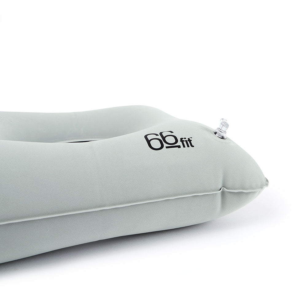 66Fit Inflatable Square Cushion - 45cm Portable Seat Pad for Camping, Picnics, Beach, Yoga & Outdoor Activities - Lightweight & Waterproof Travel Pillow