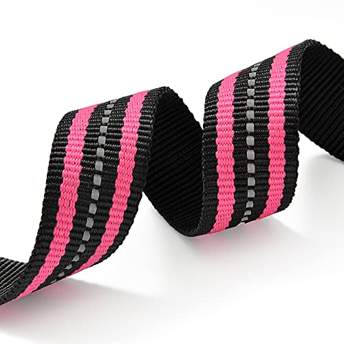 1 Reflective Line-Hot Pink