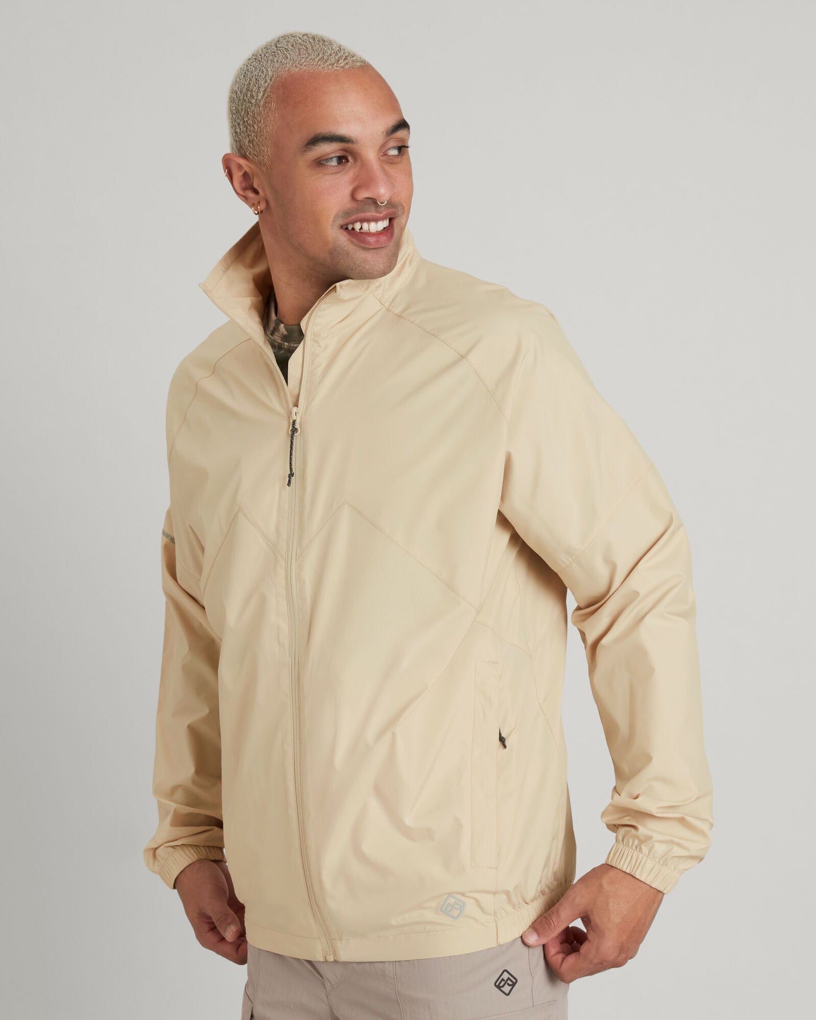 WND Chaser Men's Lightweight Windbreaker Jacket - Waterproof & Breathable Outdoor Running Jacket for Hiking, Jogging, and Travel