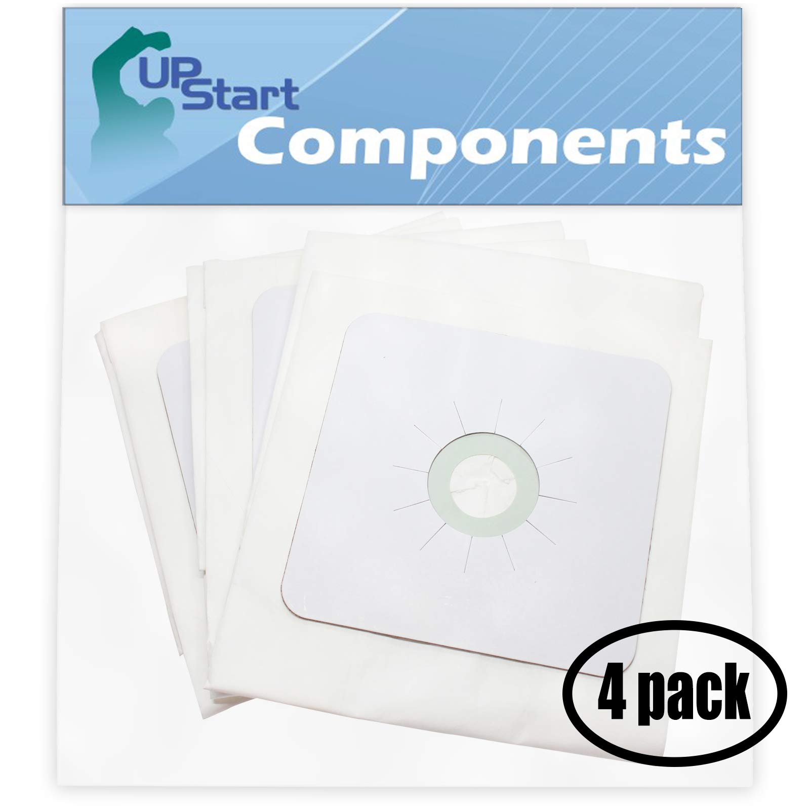 Upstart Battery 12 Replacement Vacuum Bags for Nutone CV352 & 391 - 4-Pack (3 Bags per Pack) | Compatible with Central Vacuum Systems | Ideal for Home Cleaning, Pet Hair Removal & Allergen Reduction