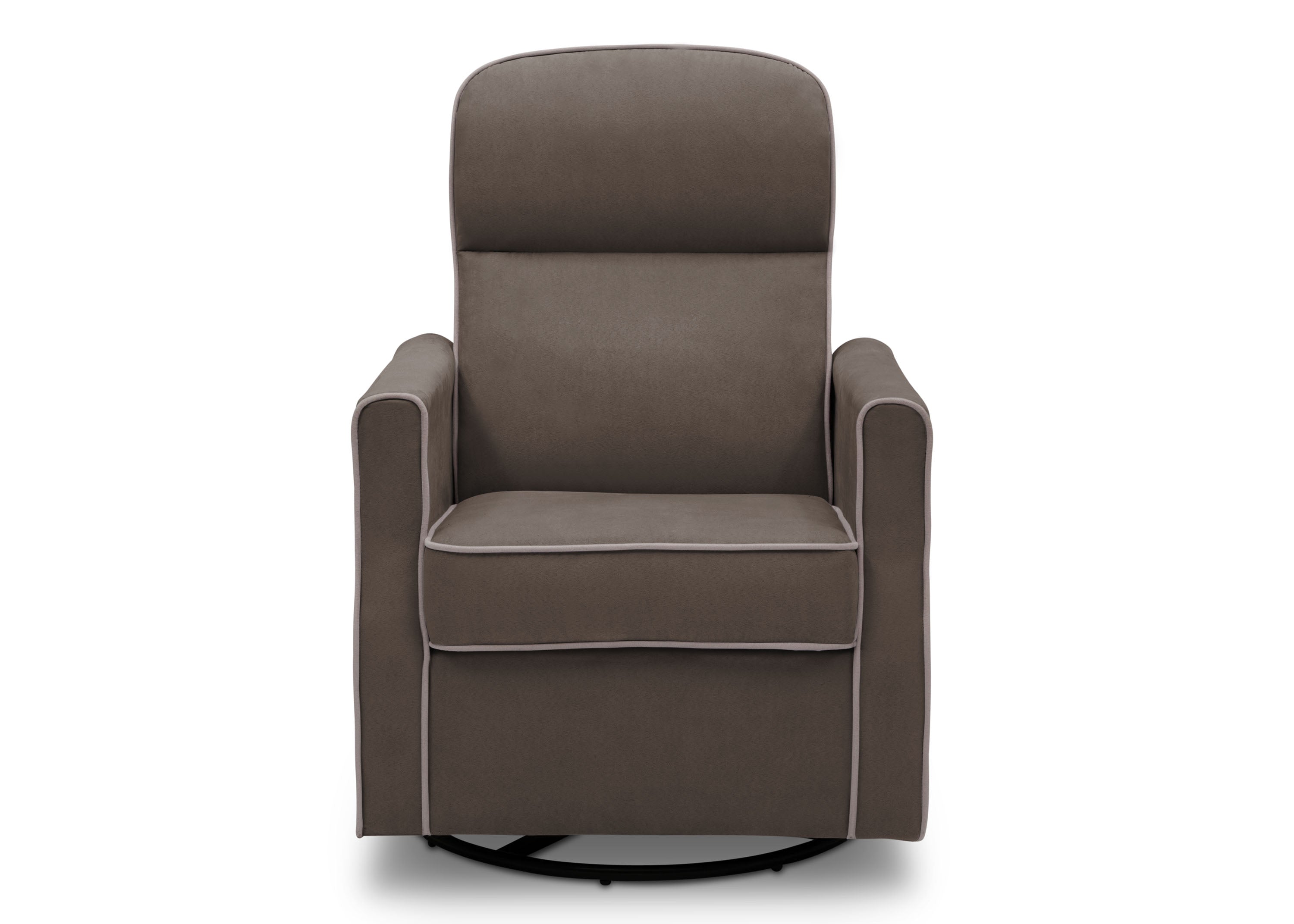 Clair Slim Nursery Glider Swivel Rocker Chair - Modern Baby Nursery Rocking Chair with Smooth 360° Swivel & Glide Motion - Perfect for Breastfeeding, Soothing Baby to Sleep & Nursery Decor