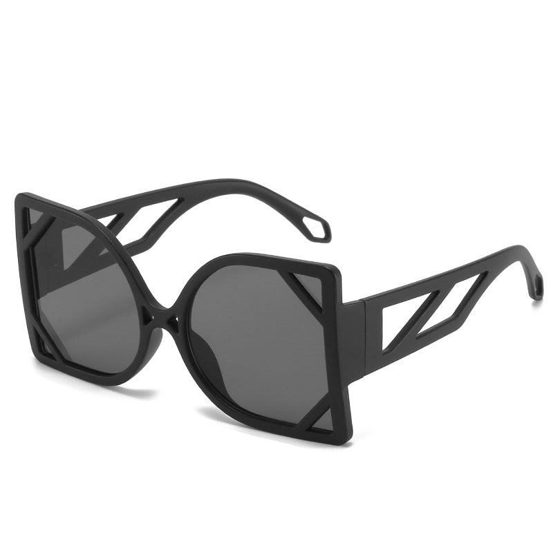 2024 Trendy Oversized Square Sunglasses for Women & Men - UV Protection Fashion Shades for Outdoor, Beach, and Driving