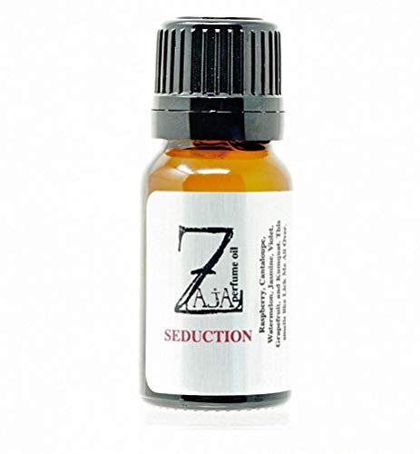Seduction Perfume Oil for Women - 10mL Floral Fruity Fragrance with Raspberry, Cantaloupe, Watermelon & Jasmine Notes | Long-Lasting Romantic Scent for Date Night, Anniversary & Special Occasions
