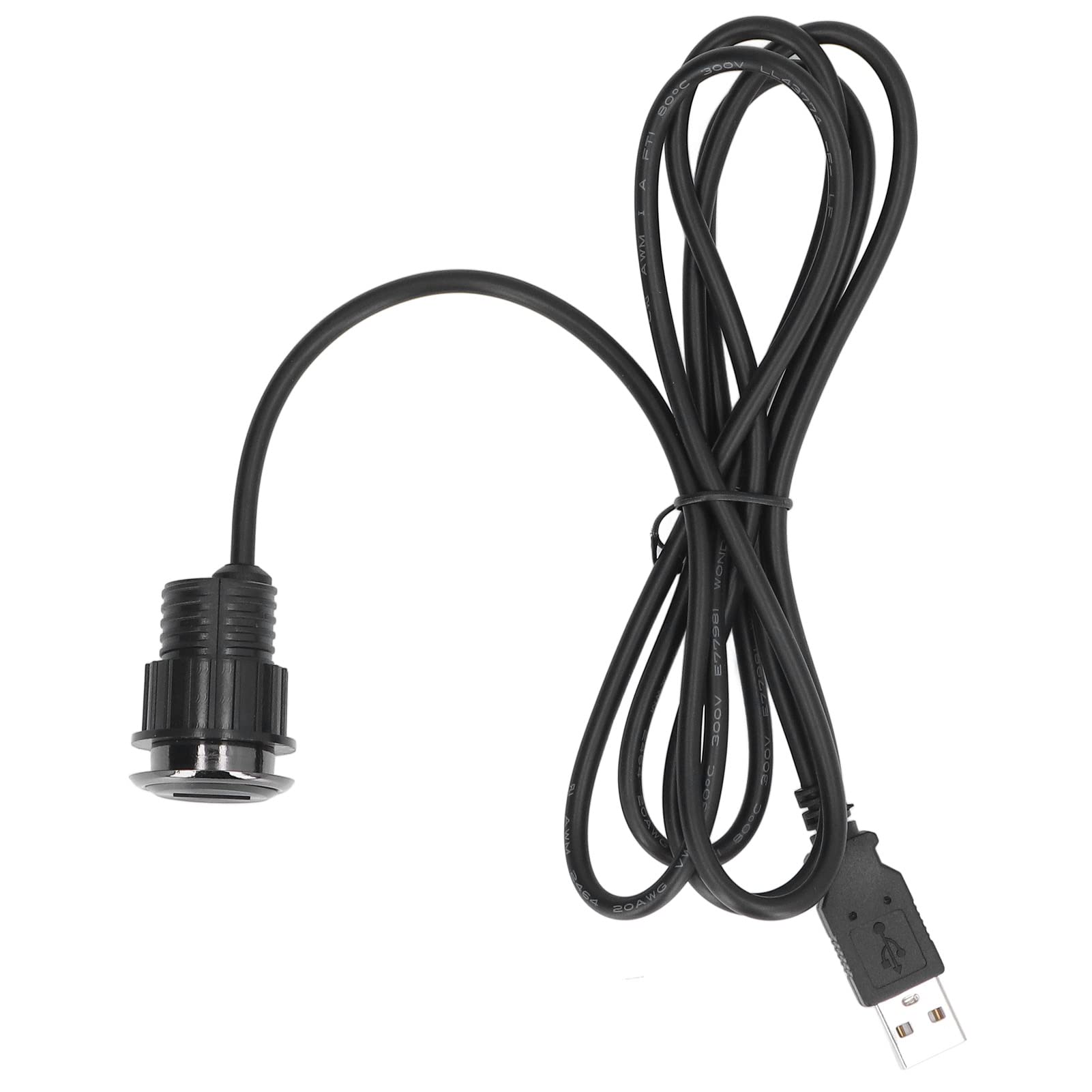 Desk USB Power Grommet - Fast Charge Outlet for Phone & Devices - Office & Home Use