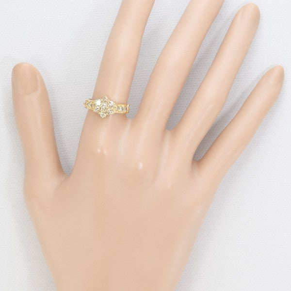 18K Yellow Gold Brown Diamond Ring for Women - Elegant & Unique Engagement, Wedding, or Anniversary Jewelry Gift - Perfect for Special Occasions & Everyday Luxury