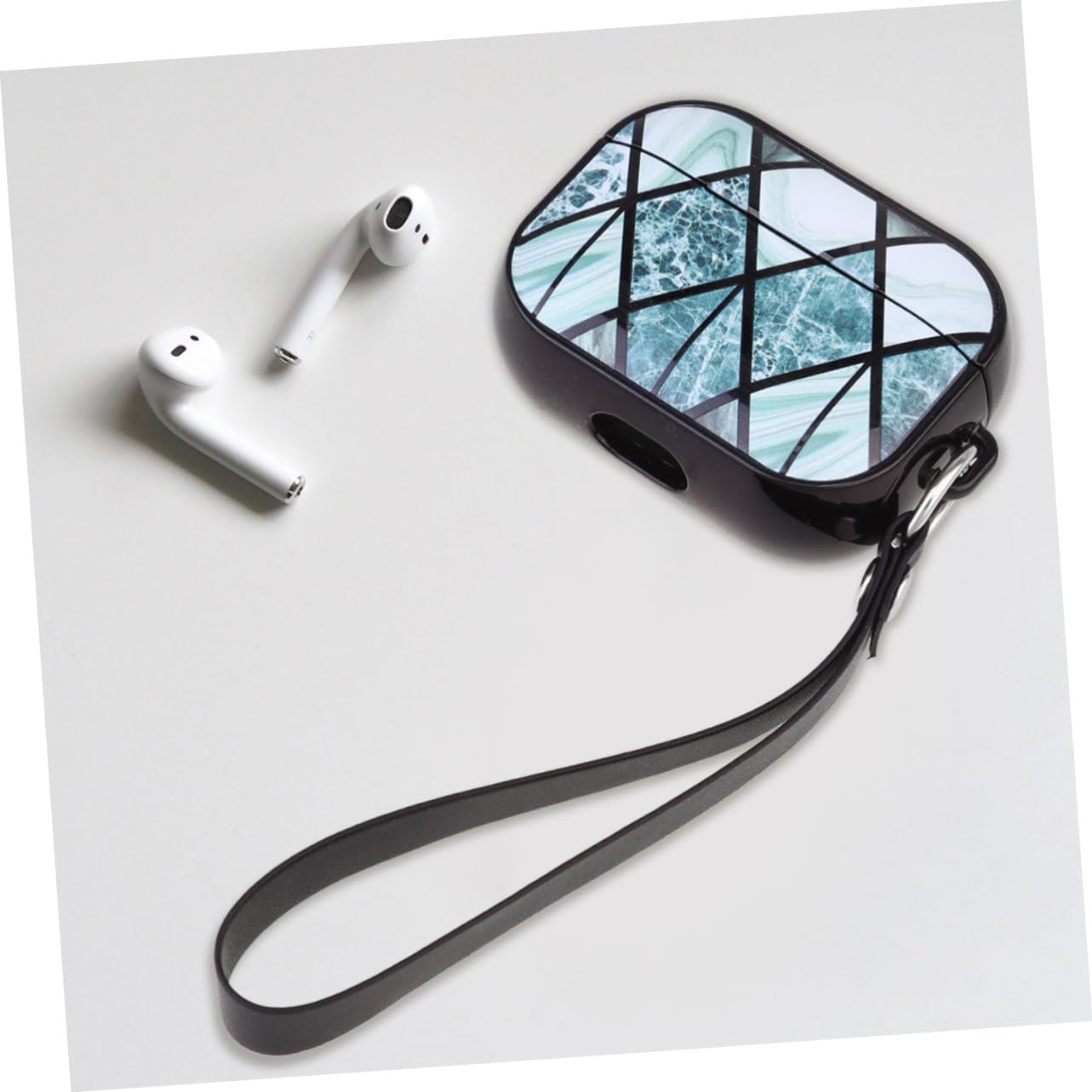 DOITOOL 2 Pack Premium Headphone Protective Case - Shockproof Earbud Storage Pouch with Electroplated Finish for AirPods, Wireless Earbuds & Headphones - Perfect for Travel, Gym & Daily Use