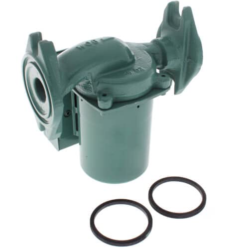 Taco 008 Cast Iron Circulator Pump 1/25 HP - High Efficiency Hot Water Recirculation for Home Heating Systems & Radiant Floor Heating