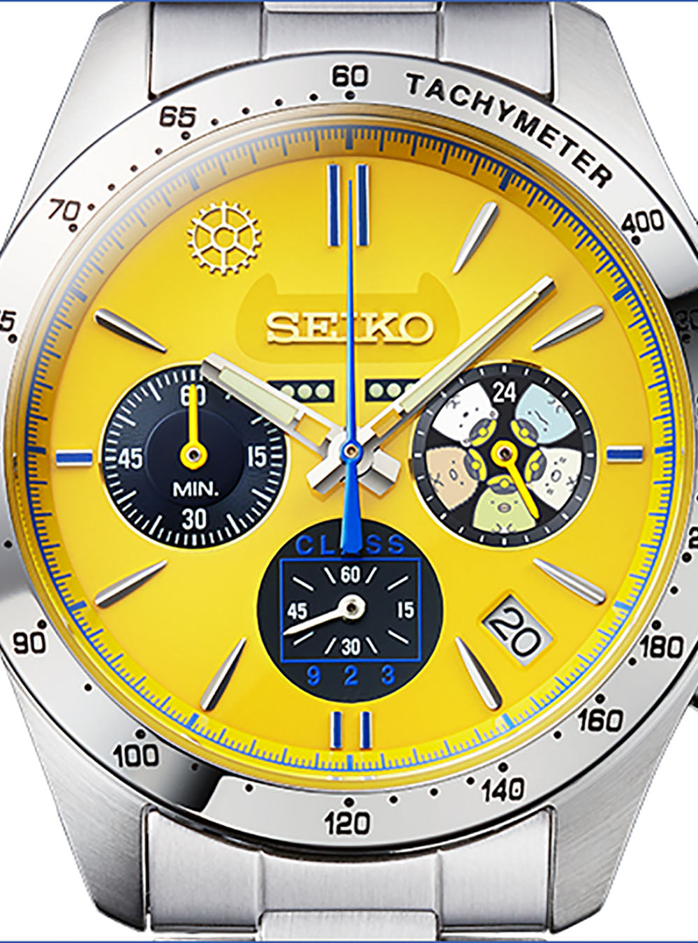 SEIKO × SUMIKKO GURASHI × CLASS 923 DR.YELLOW Shinkansen Limited Edition Japanese Watch - Perfect for Anime Fans & Train Enthusiasts