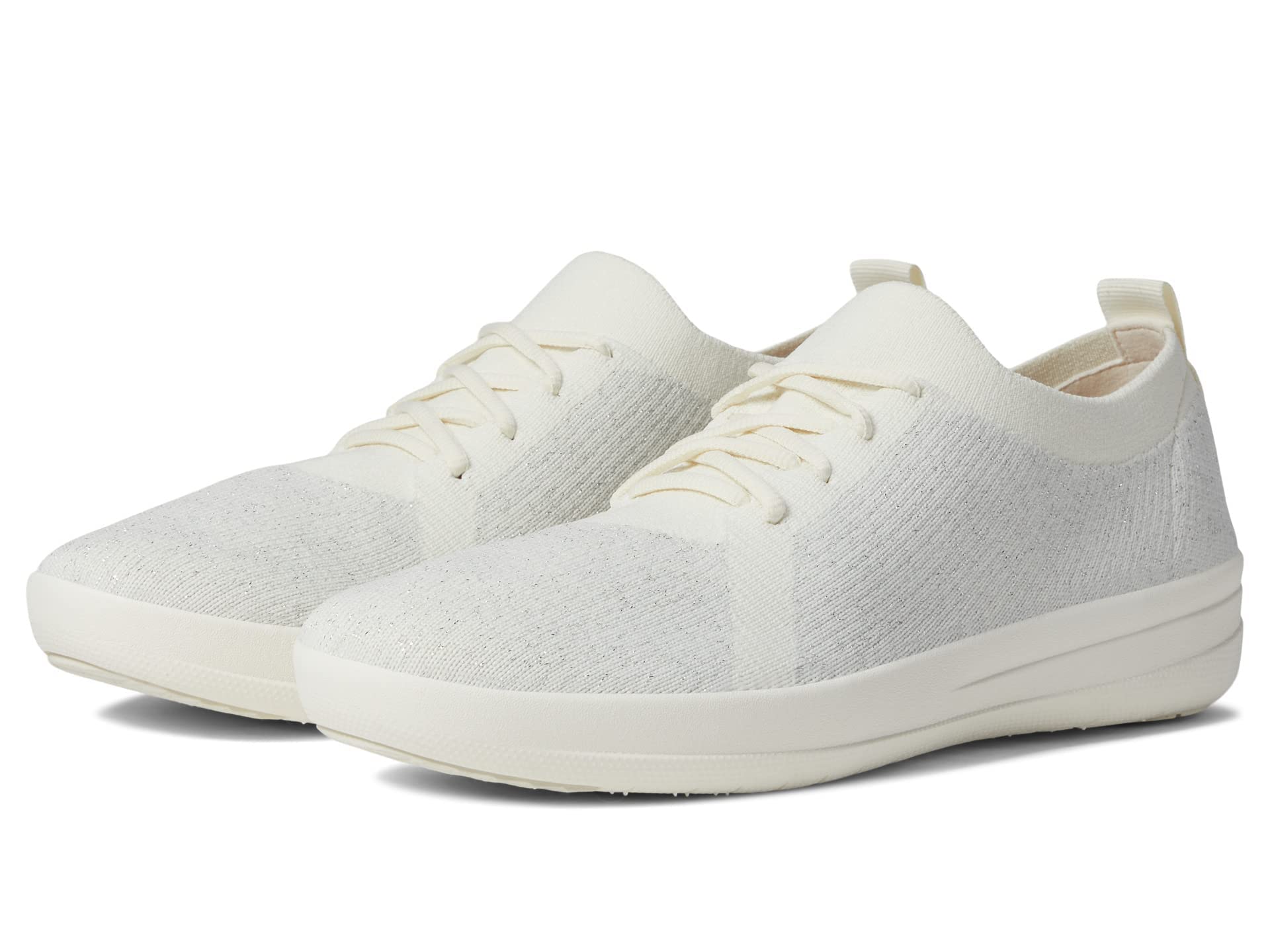 FitFlop Women's F-Sporty Uberknit Sneakers - Breathable Walking Shoes for Women, Comfortable Low-Top Athletic Shoes, Size 8.5 US | Perfect for Gym, Running, and Casual Wear