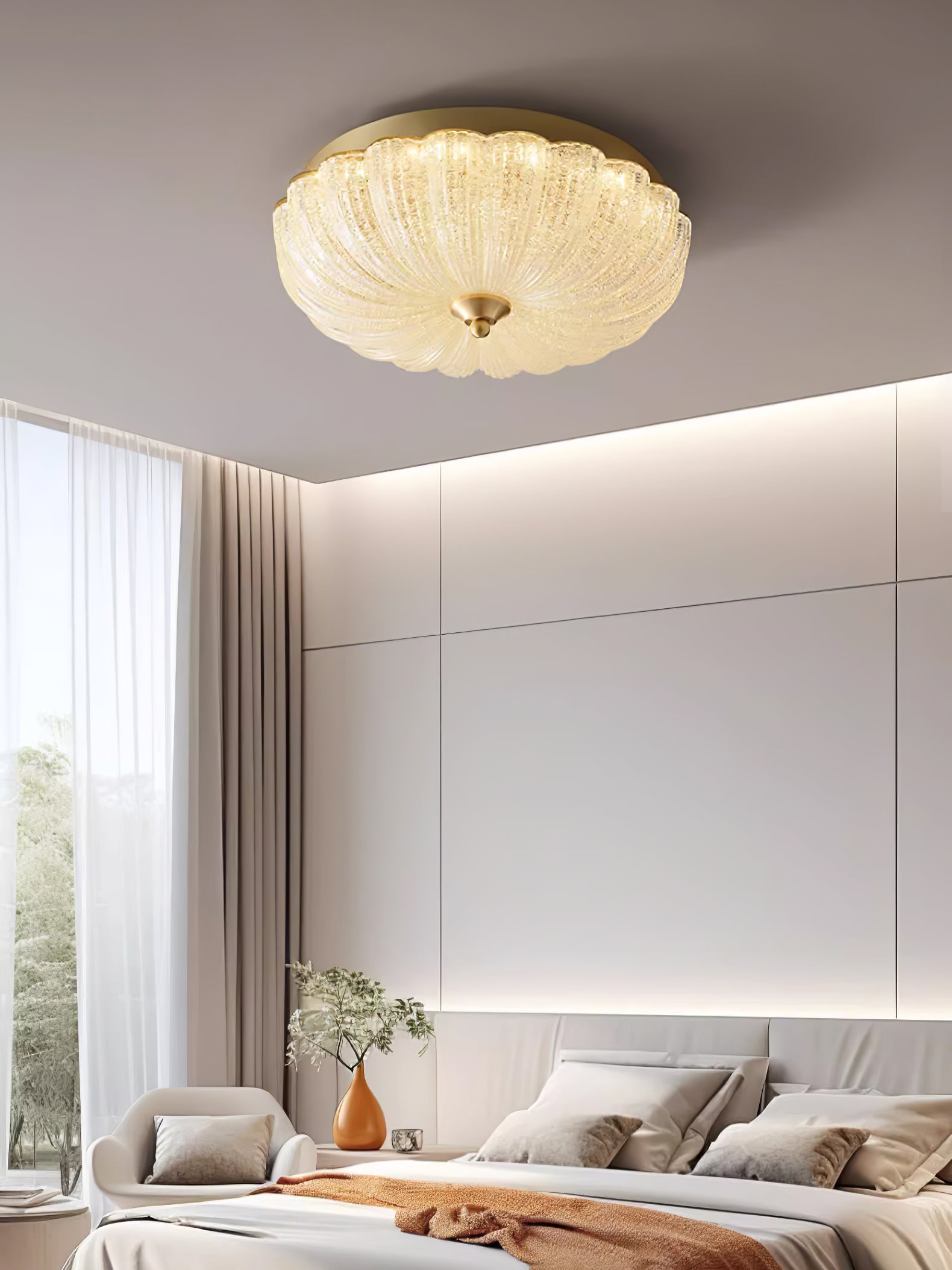 Enchanting Crystal Chandelier Ceiling Light - Elegant Modern Lighting Fixture for Dining Room, Bedroom, or Living Room Decor