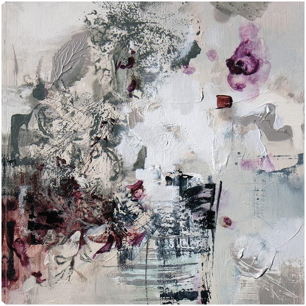 Sabine Liva Glitz Canvas Wall Art - 37x37 Inch Modern Abstract Painting for Living Room, Bedroom, Office Decor - Ready to Hang Fine Art for Home & Commercial Spaces - Perfect for Housewarming Gifts & Interior Design