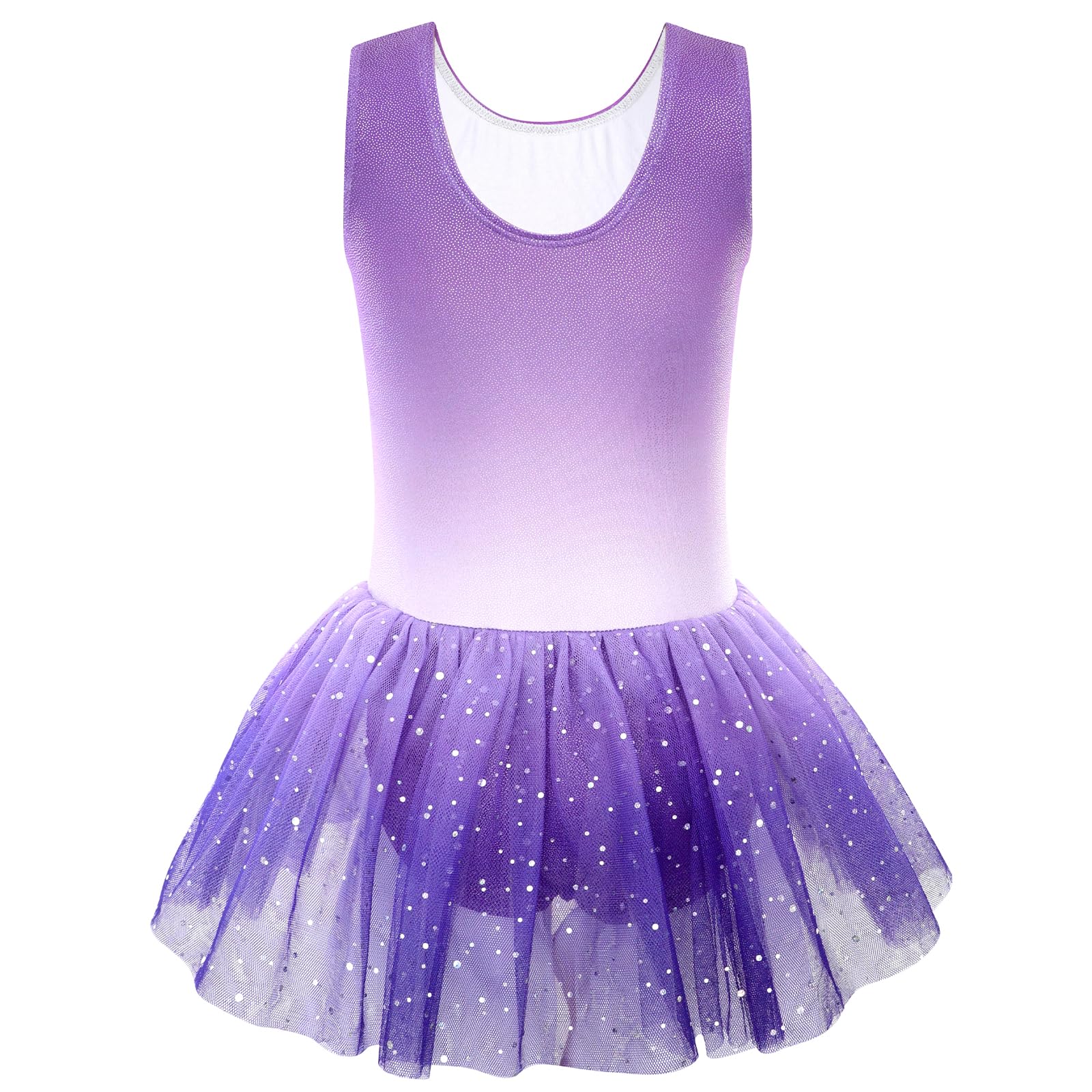 Girls Ballet Leotard with Tutu Skirt - Toddler Dance Outfit for Ages 2-9 | Perfect for Ballet Class, Recitals & Dance Performances