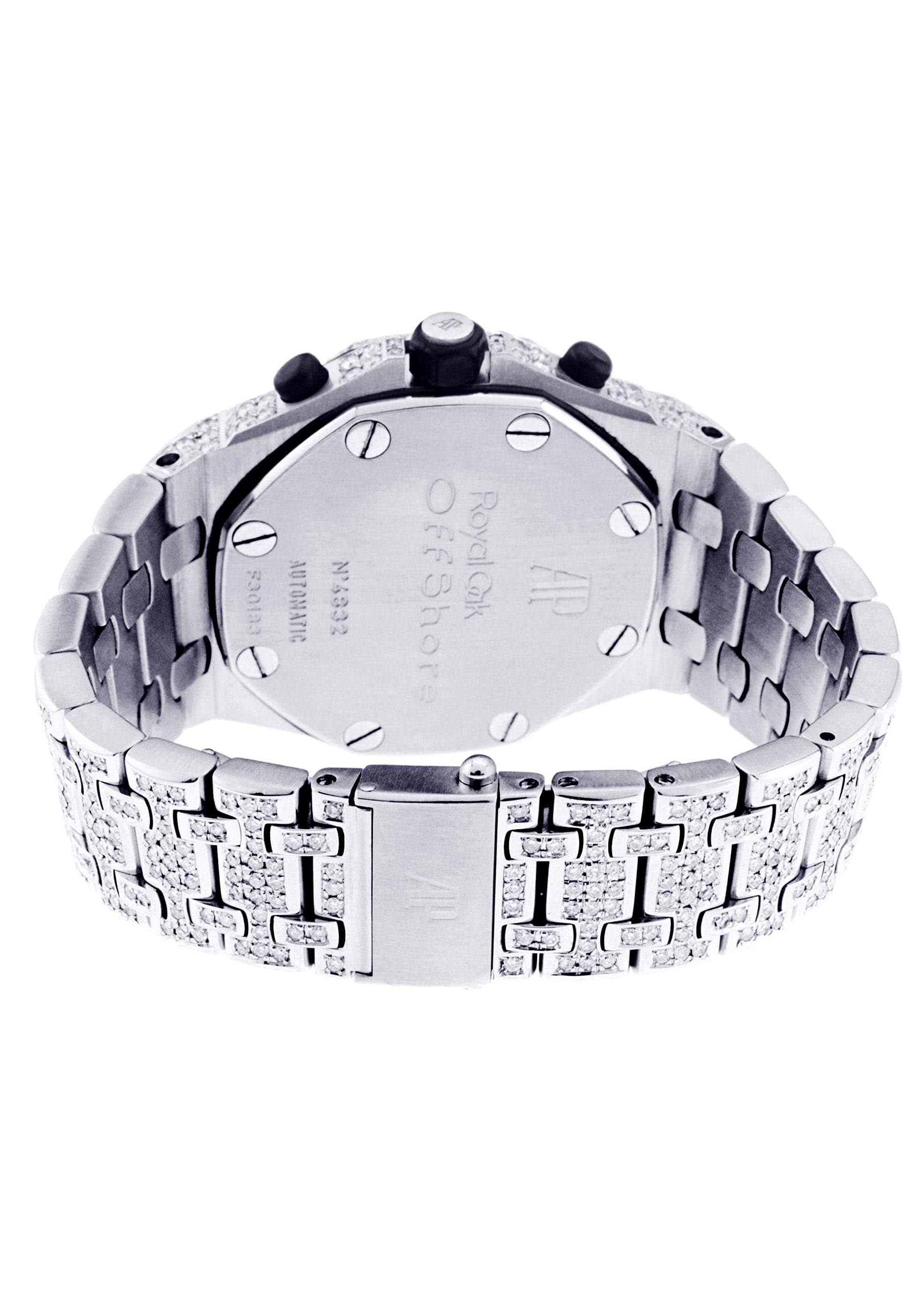 Luxury Diamond Audemars Piguet Royal Oak Offshore Watch - 42mm Stainless Steel Men's Chronograph | Perfect for Business Meetings, Gala Events & Luxury Gift Giving