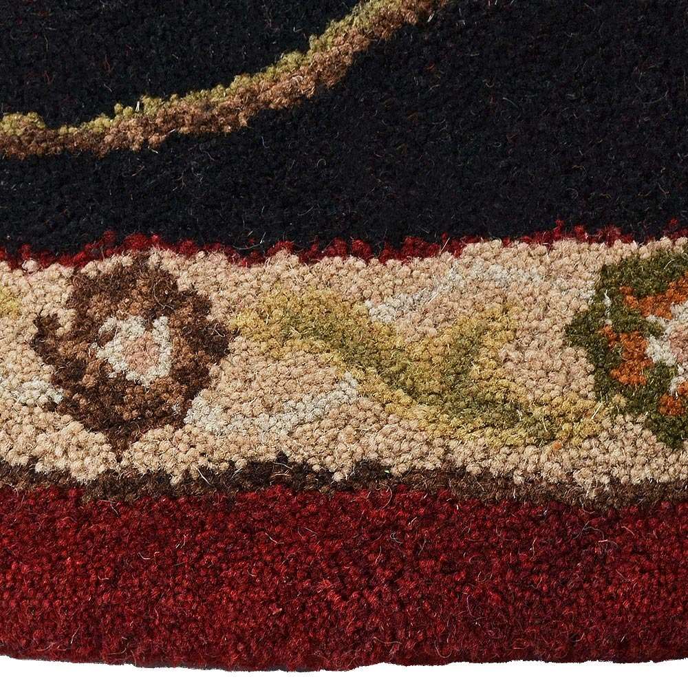 Premium Arak Hand Tufted Wool Rug - Soft & Durable Moroccan Style Area Rug for Living Room, Bedroom, or Office Decor