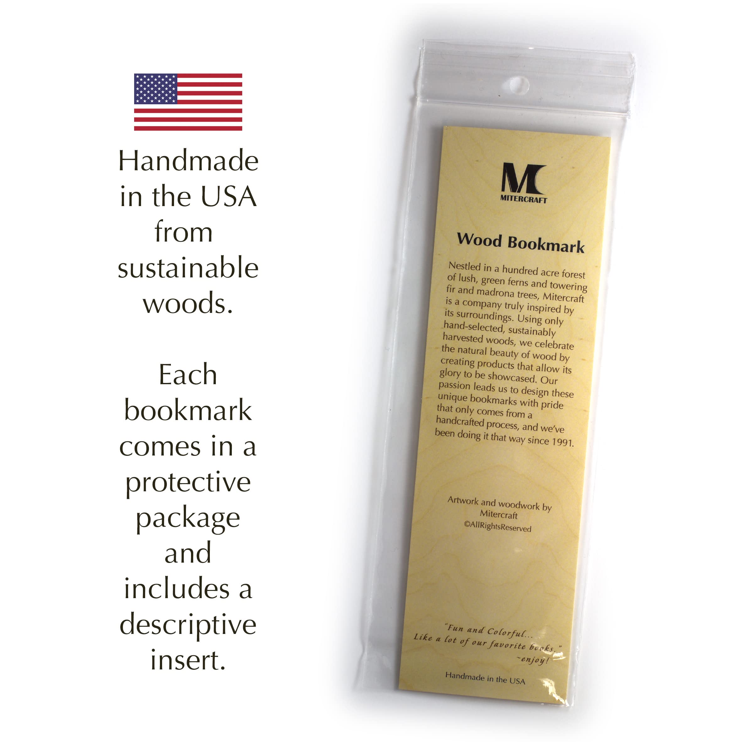 Handmade Wooden Violin Fiddle Bookmark - Personalized Musical Gift for Violin Players - USA Made - Perfect for Music Lovers, Bookworms & Violin Teachers