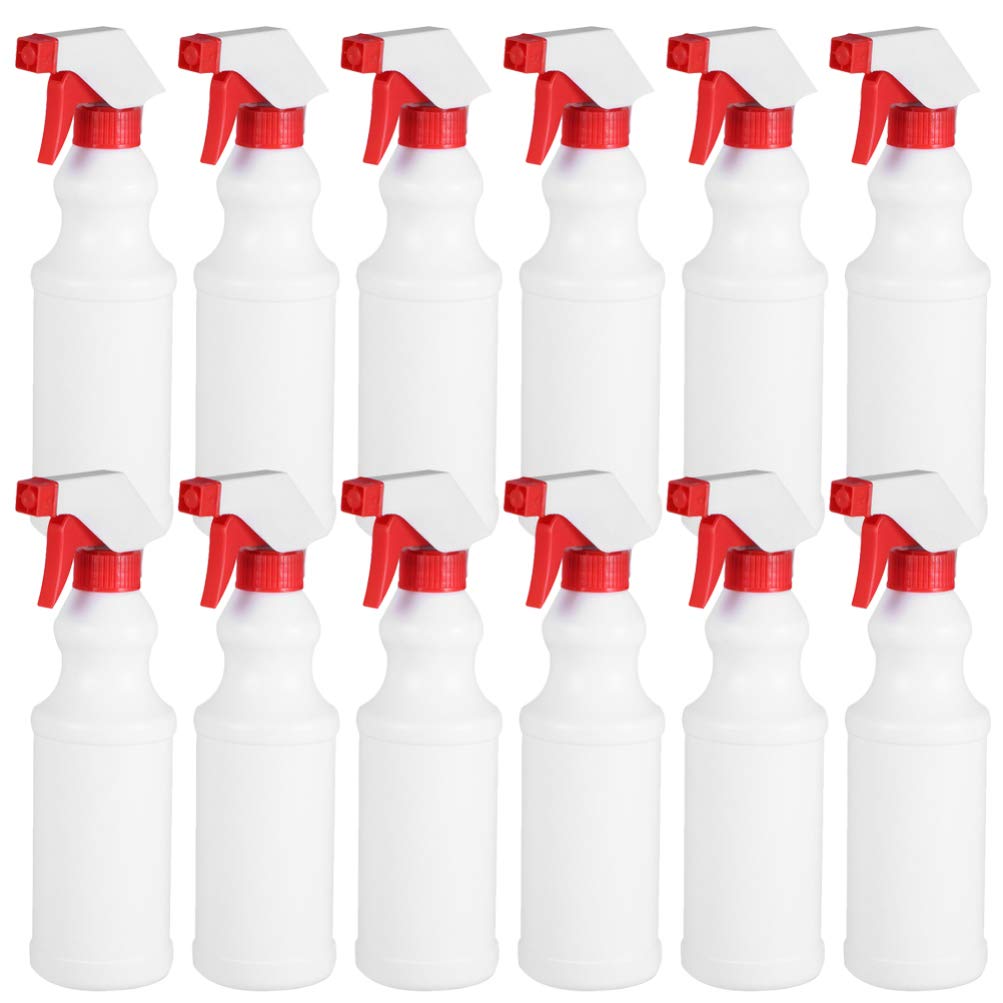 ULTECHNOVO 12 Pack Empty Mist Spray Bottles - Refillable Perfume Atomizer, Fine Water Mister for Essential Oils, Hair, Skincare & Travel (Great for DIY Beauty, Aromatherapy & Home Use)