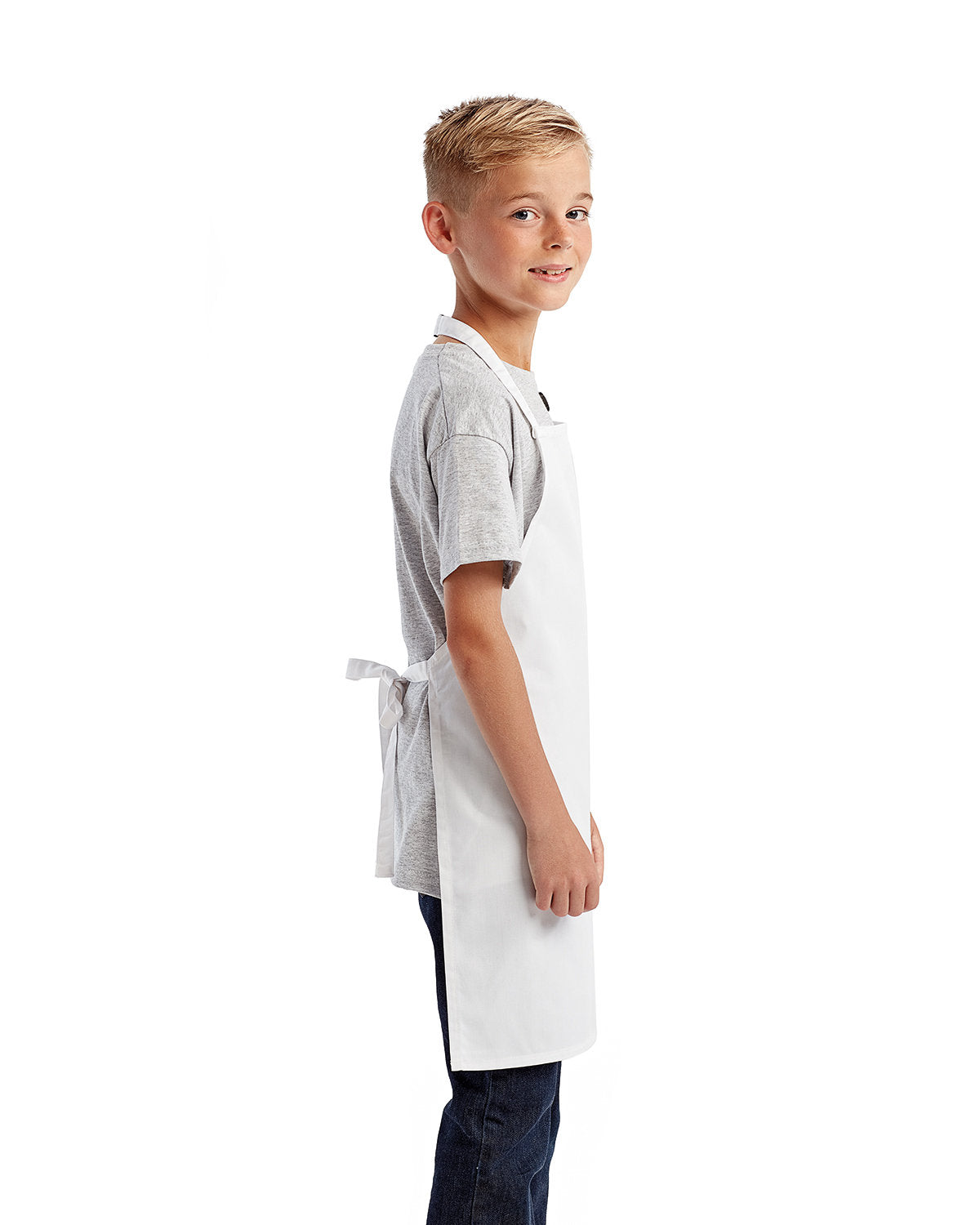 Reprime RP149 Youth Recycled Apron - Eco-Friendly Artisan Collection for Kids Cooking, Baking & Crafting Activities