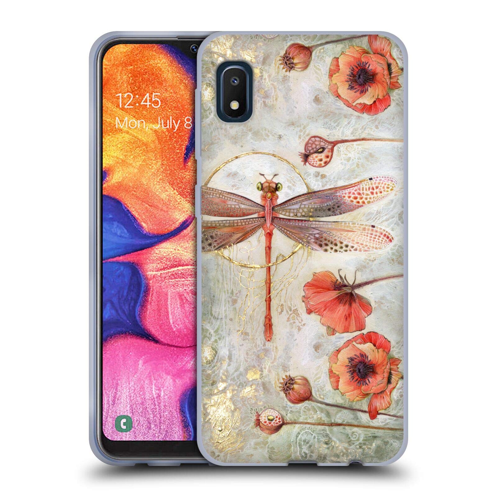 Stephanie Law Trance Immortal Ephemera Soft Gel Case for Samsung Galaxy A10e (2019) | Officially Licensed by Head Case Designs | Perfect for Daily Use and Travel Protection