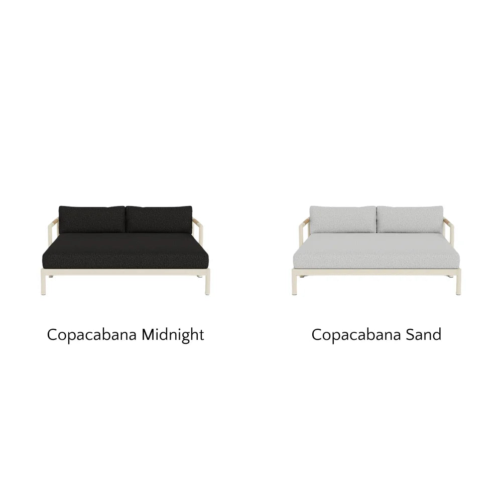 Breeze XL Daybed - Modern Outdoor Patio Lounger with Cushion, Waterproof & UV Resistant - Perfect for Poolside, Garden, or Backyard Relaxation