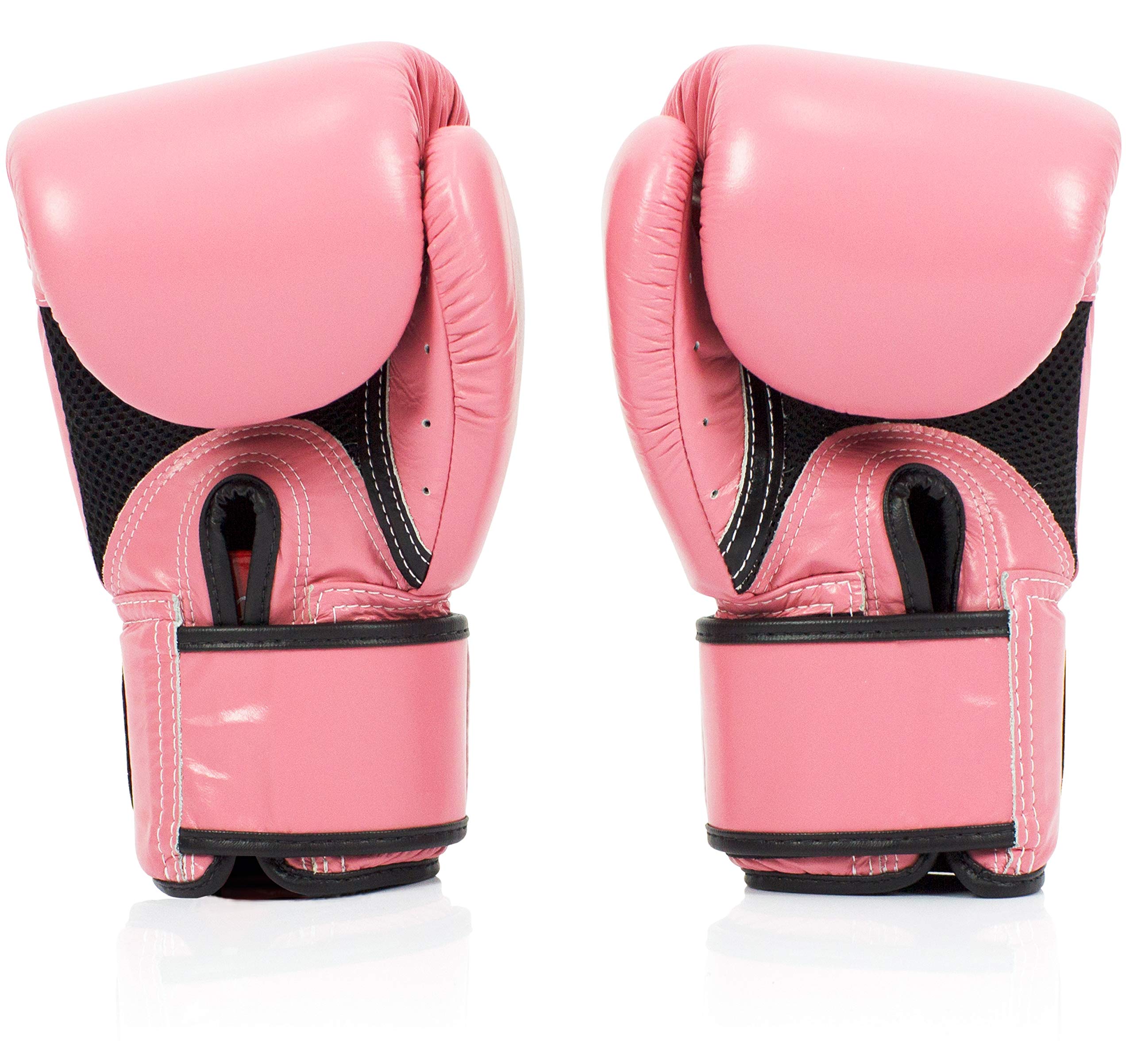 Fairtex BGV1BR Muay Thai Boxing Gloves - Breathable MMA Training Gloves for Men, Women & Kids | Premium Lightweight Shock-Absorbing Kickboxing & Gym Workout Gloves | Ideal for Sparring, Bag Work & Fitness Training