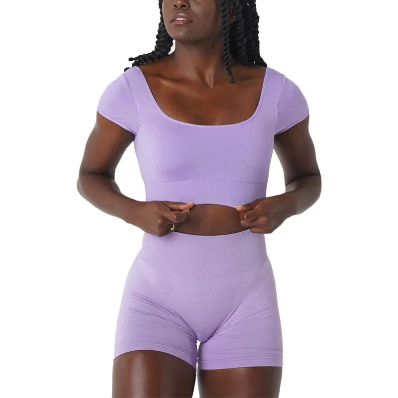 NVGTN New Serene Seamless Bra - Women's Spandex Sports Top with Elastic Support & Breathable Fabric for Fitness, Yoga & Daily Wear - Comfortable Breast Enhancement Underwear for Active Lifestyles