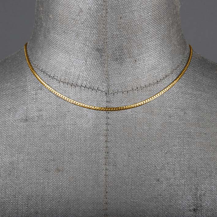 Elegant Gold Snake Chain Collar Necklace for Women - Perfect for Parties, Weddings & Everyday Wear