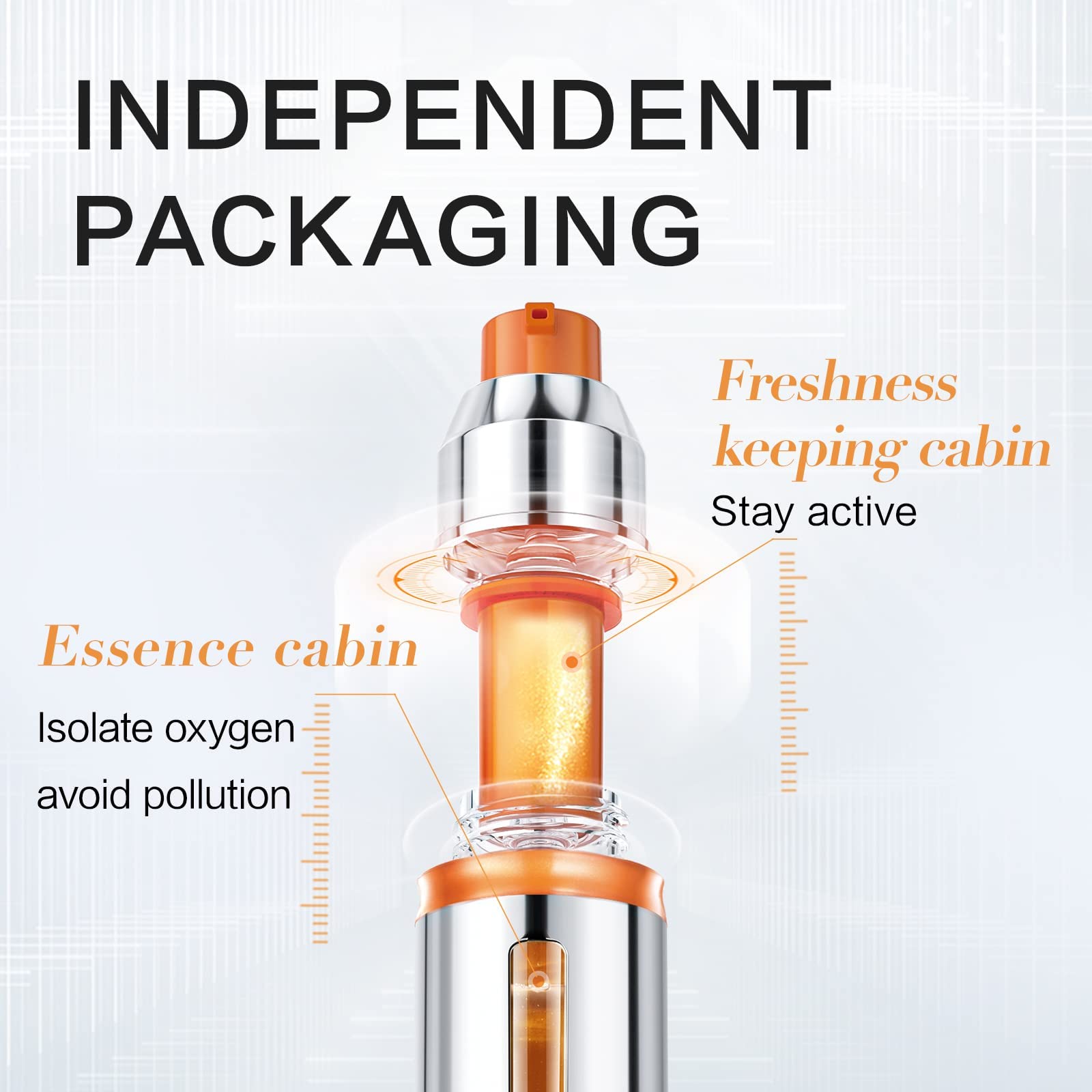Brightening Antioxidant Facial Serum with Hyaluronic Acid - Reduces Fine Lines & Soothes Redness for Sensitive Skin | Hydrating & Repairing Serum for Dull Skin | Perfect for Night Routine & Daily Skincare