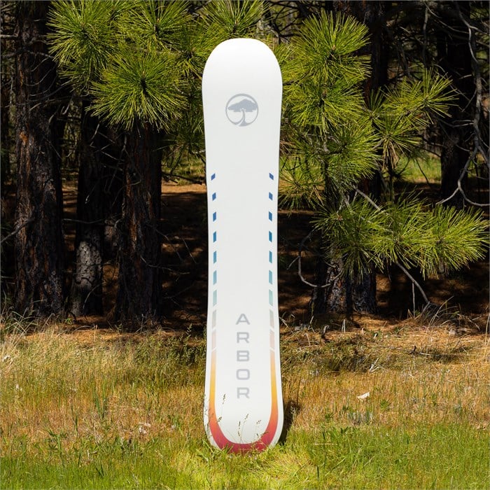 **2024 Arbor Women's Mantra Rocker Snowboard – All-Mountain Freestyle Board for Powder & Park – Perfect for Backcountry, Groomers & Tricks**    *(Use Case: Ideal for female riders seeking versatility in all-mountain terrain, powder days, park sessions, and freestyle progression.)*