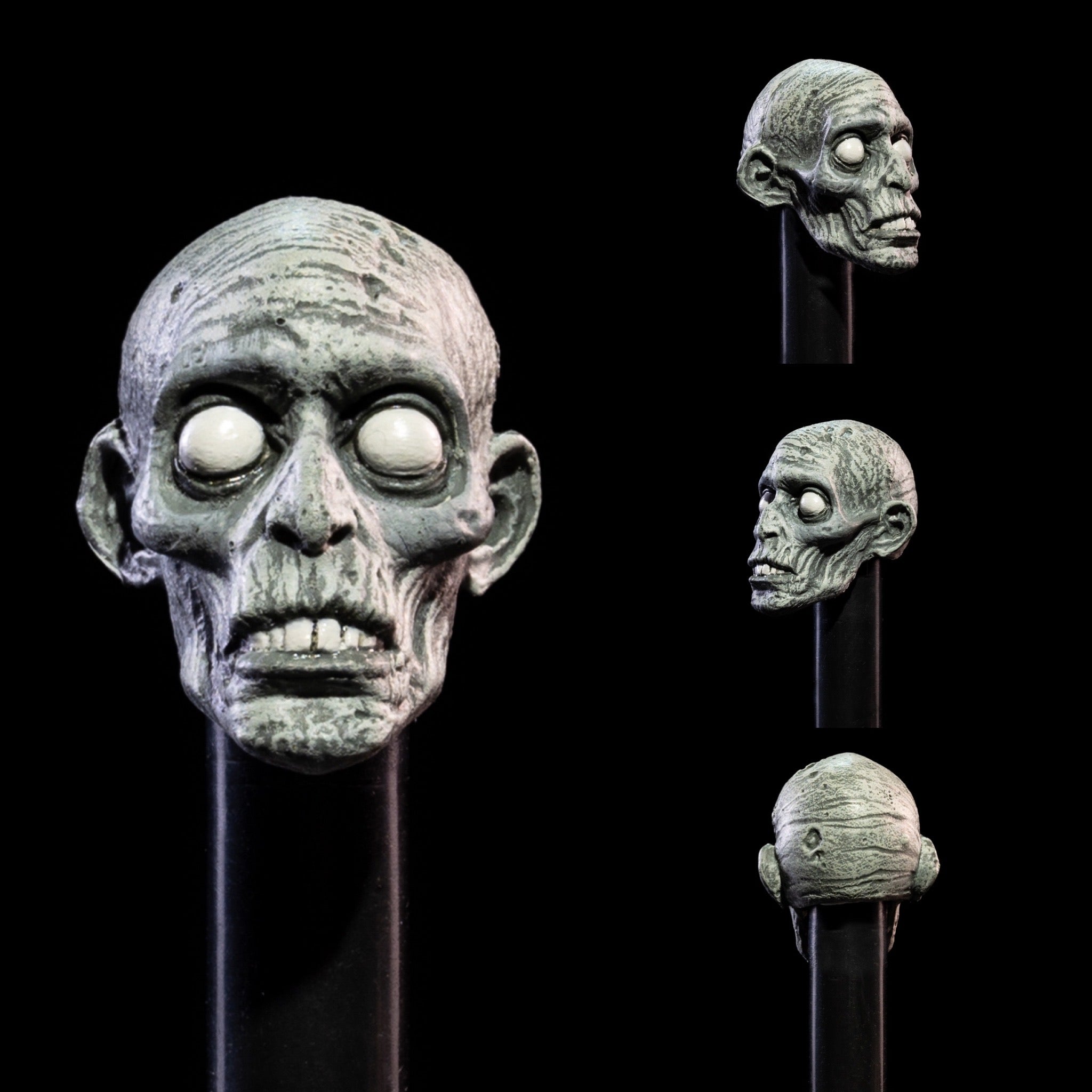 Four Horsemen Studio Mythic Legions 1/12 Scale 6-Inch Action Figure - All Stars 6 Undead Heads Pack for Collectors & Display | Pre-Order Now for Fantasy Battle Scenes & Diorama Displays