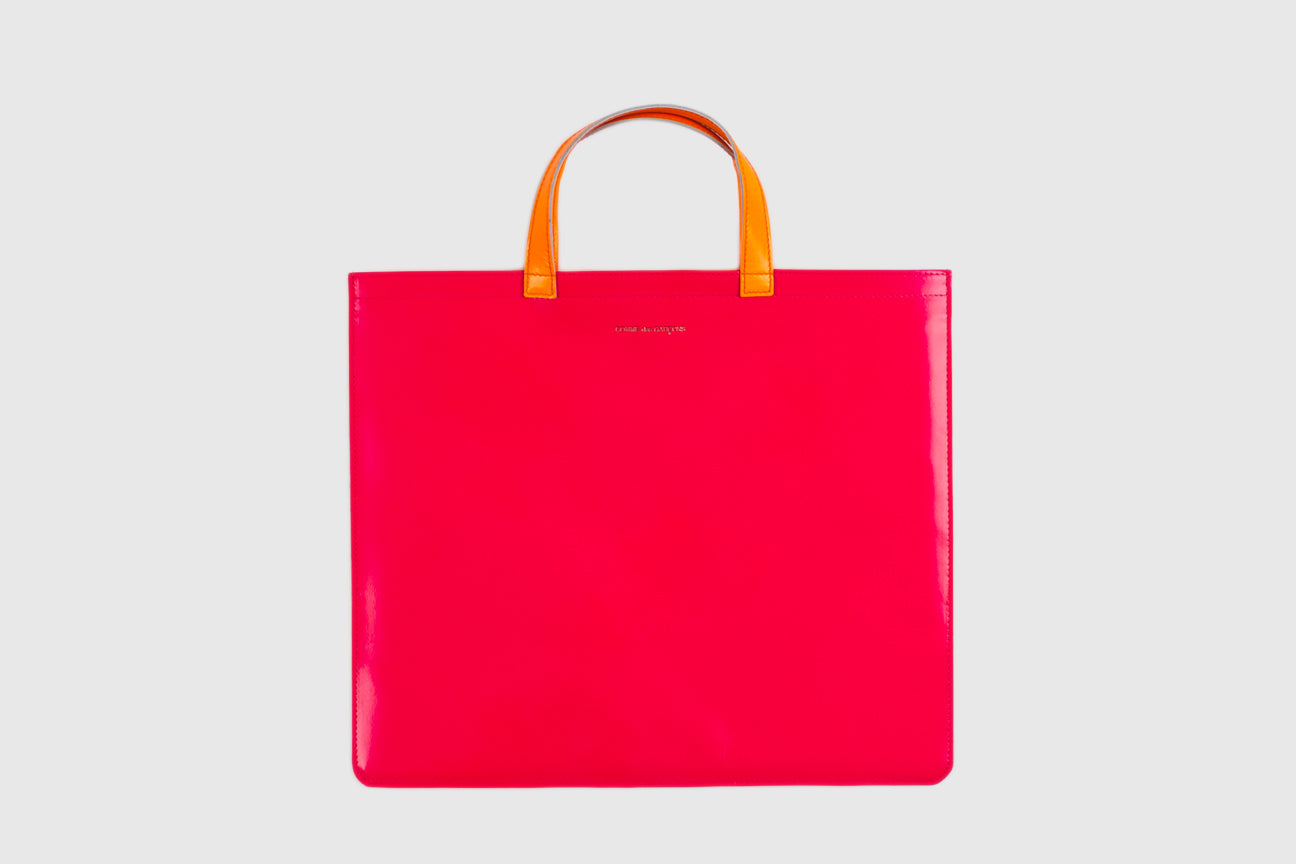 SUPER FLUO TOTE BAG - Waterproof & Durable Reusable Shopping Bag - Perfect for Groceries, Beach, Gym & Travel