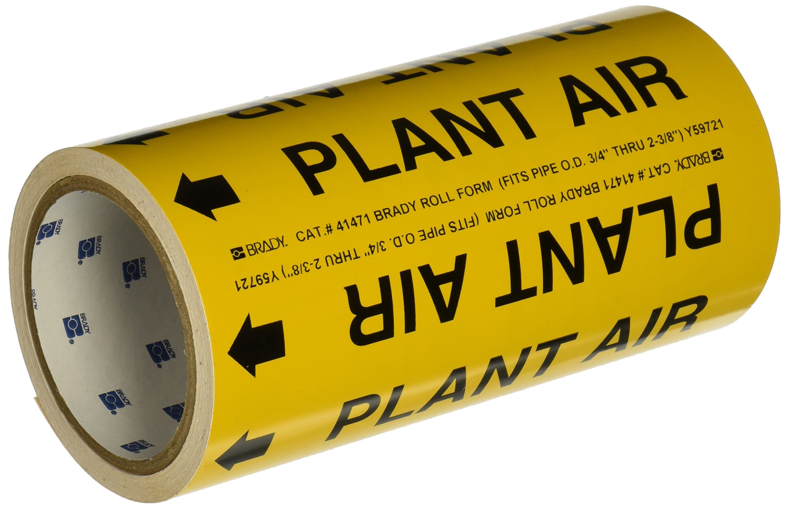Brady 41471 Roll Form Pipe Markers - B-946, 8