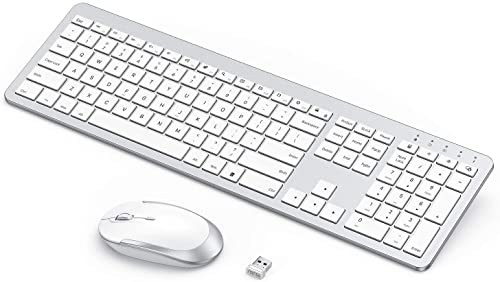 White and Silver