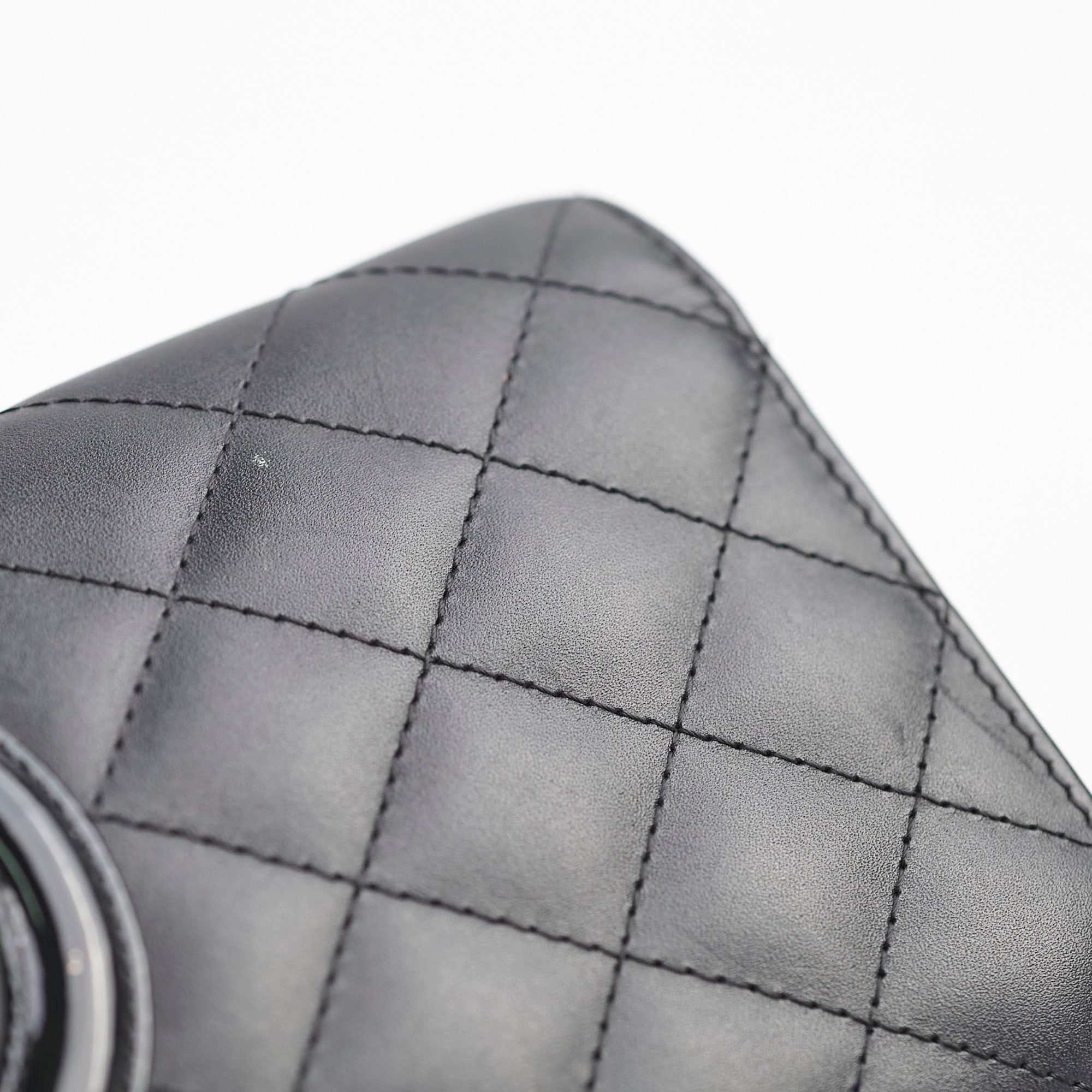 Chanel Cambon Long Flap Wallet in Calfskin Leather - Black & Pink for Women | Luxury Designer Handbag for Everyday Use & Special Occasions